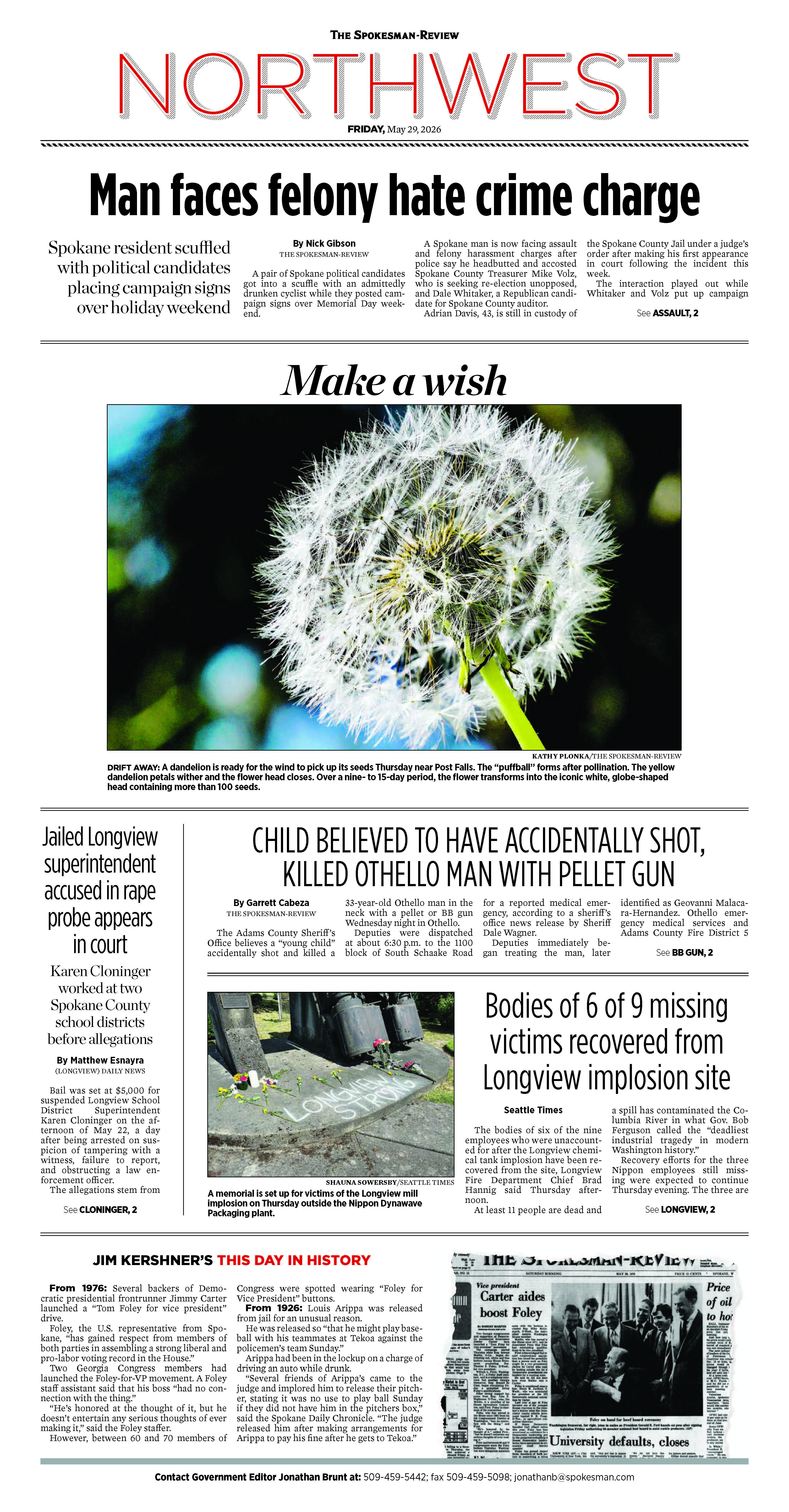 Frontpage for 2026-05-29