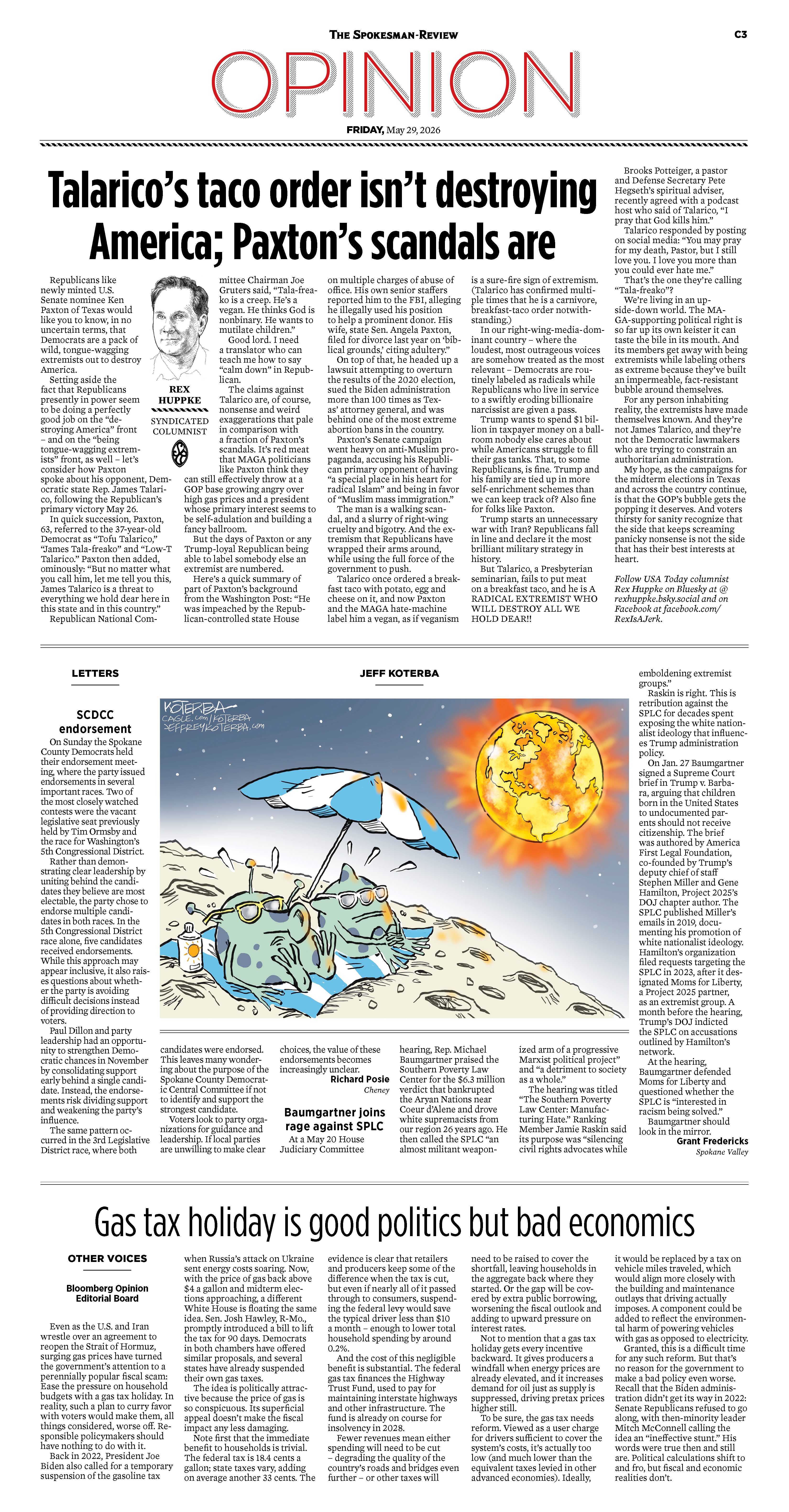Frontpage for 2026-05-29