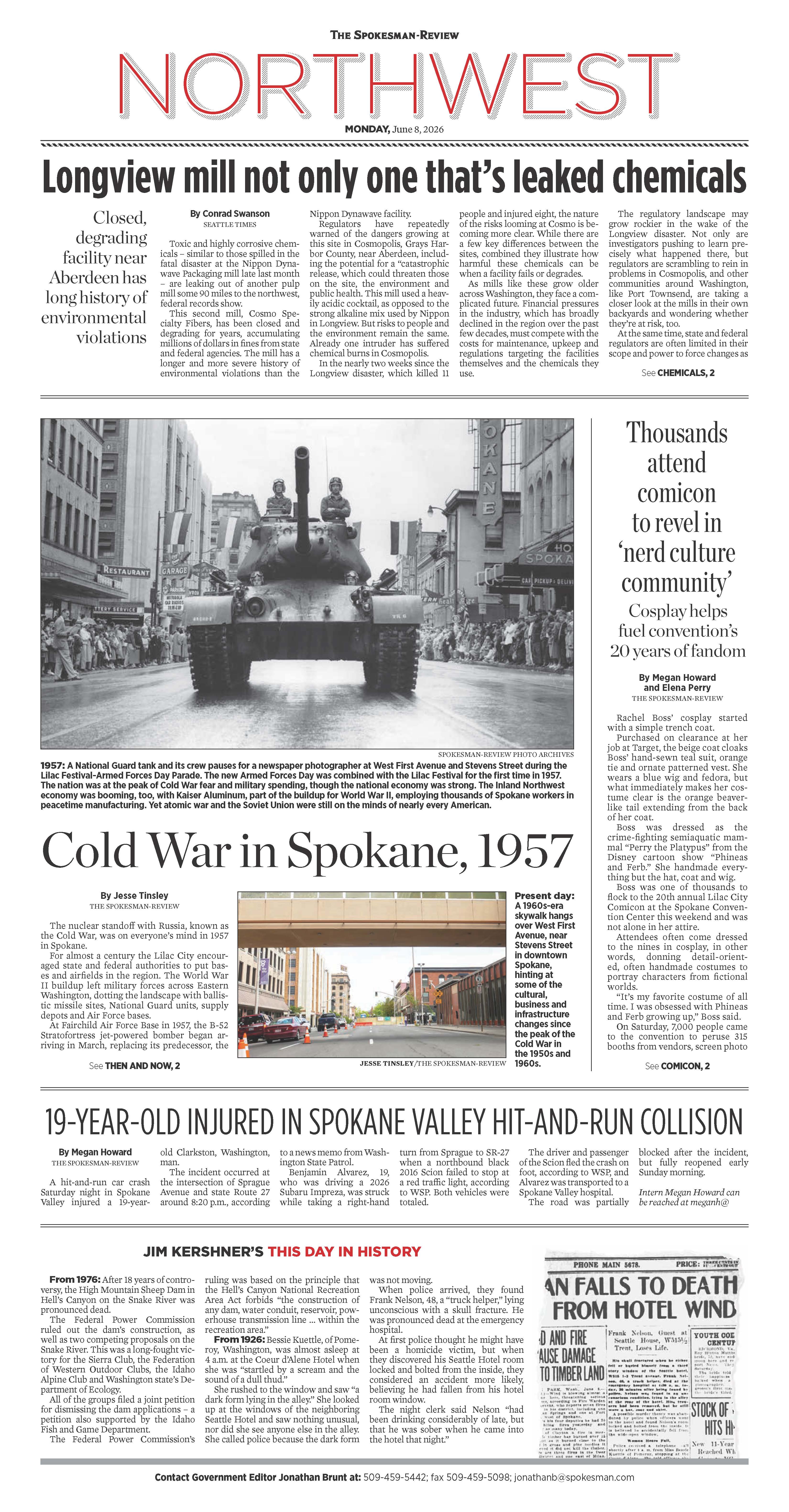 Frontpage for 2026-06-08