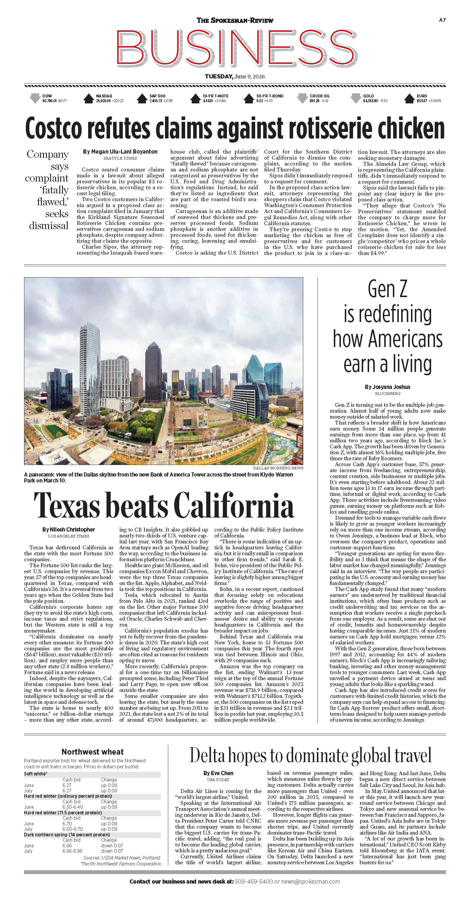 Frontpage for 2026-06-09