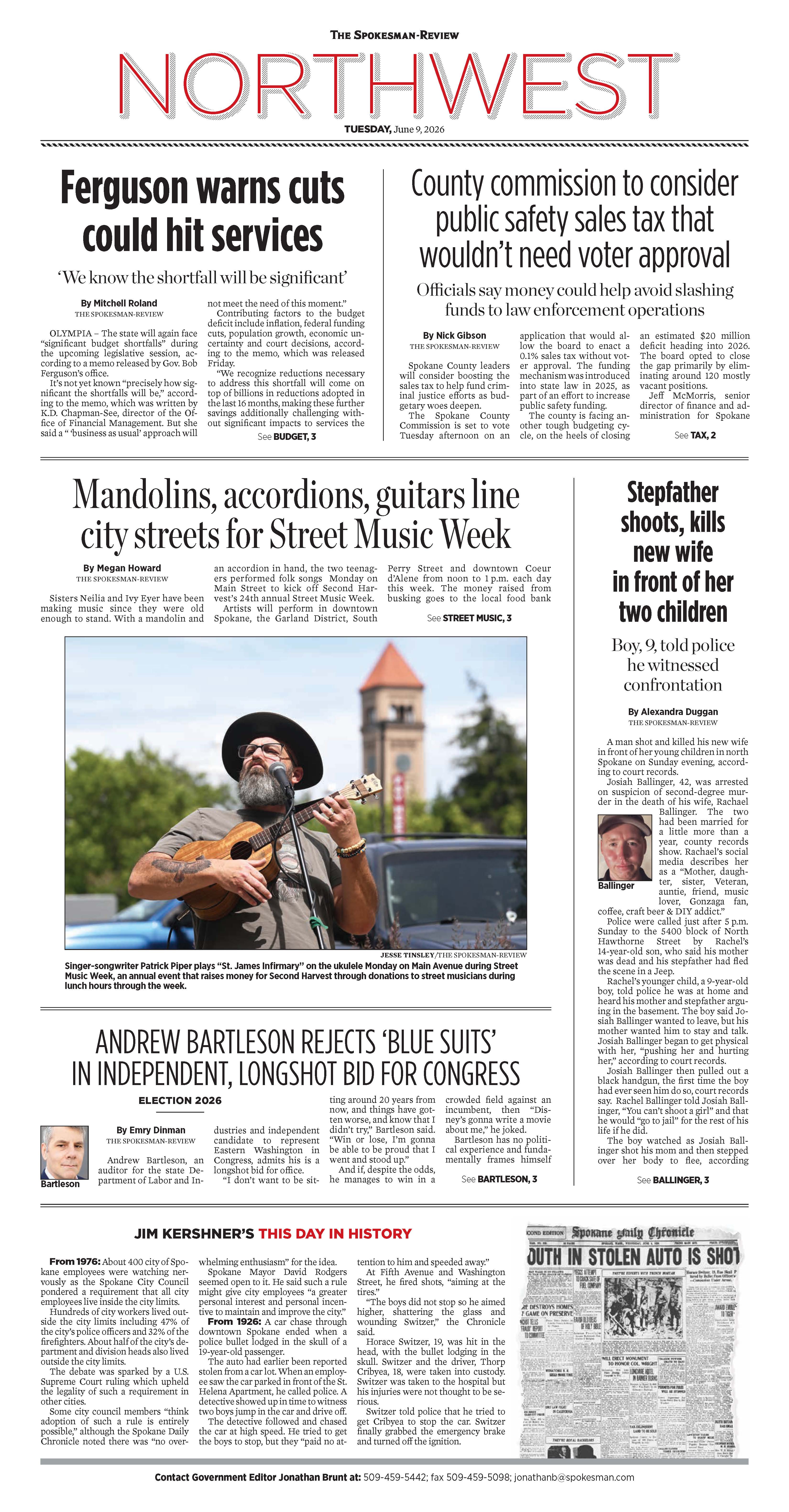 Frontpage for 2026-06-09