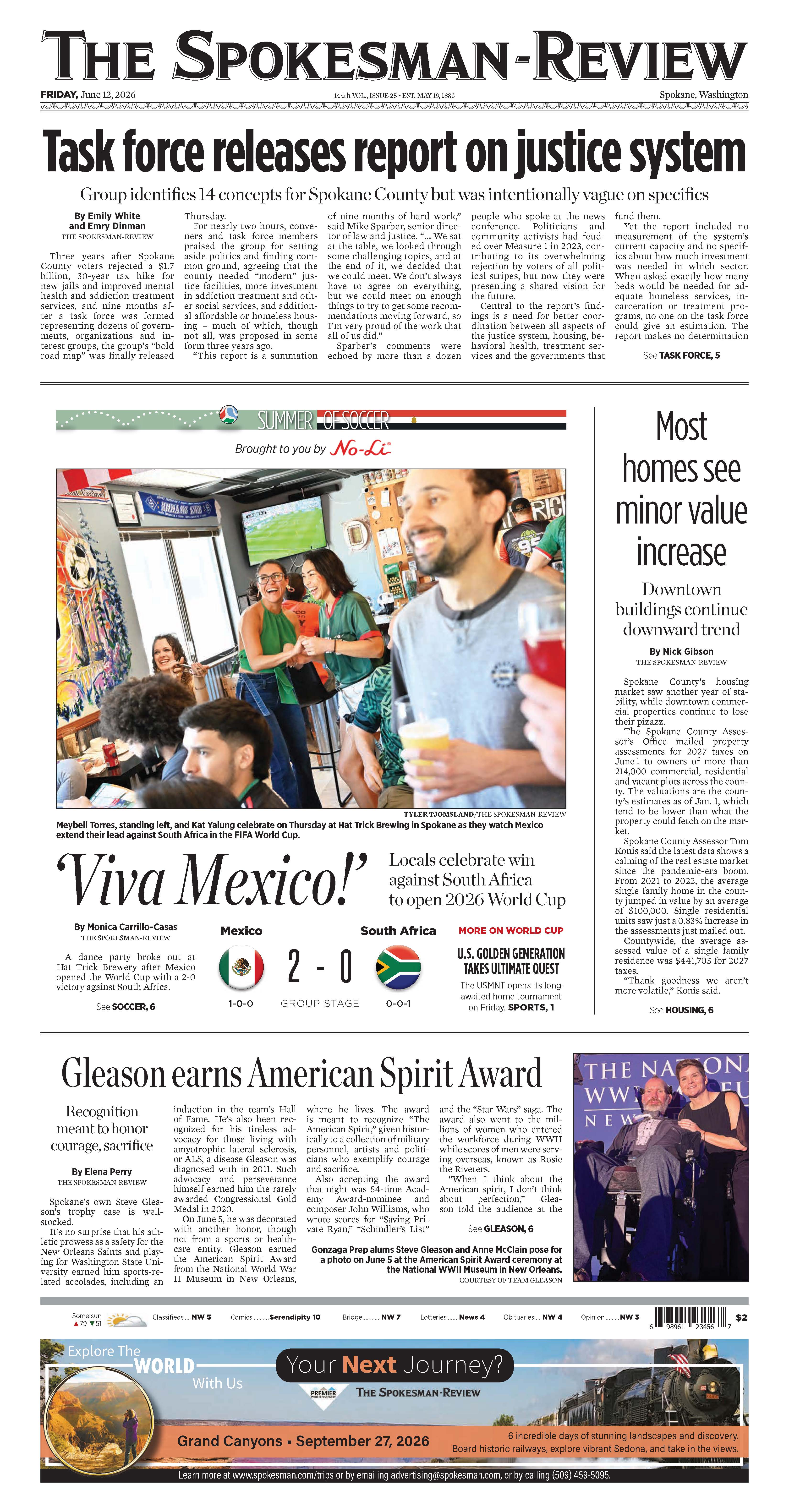 Frontpage for 2026-06-12
