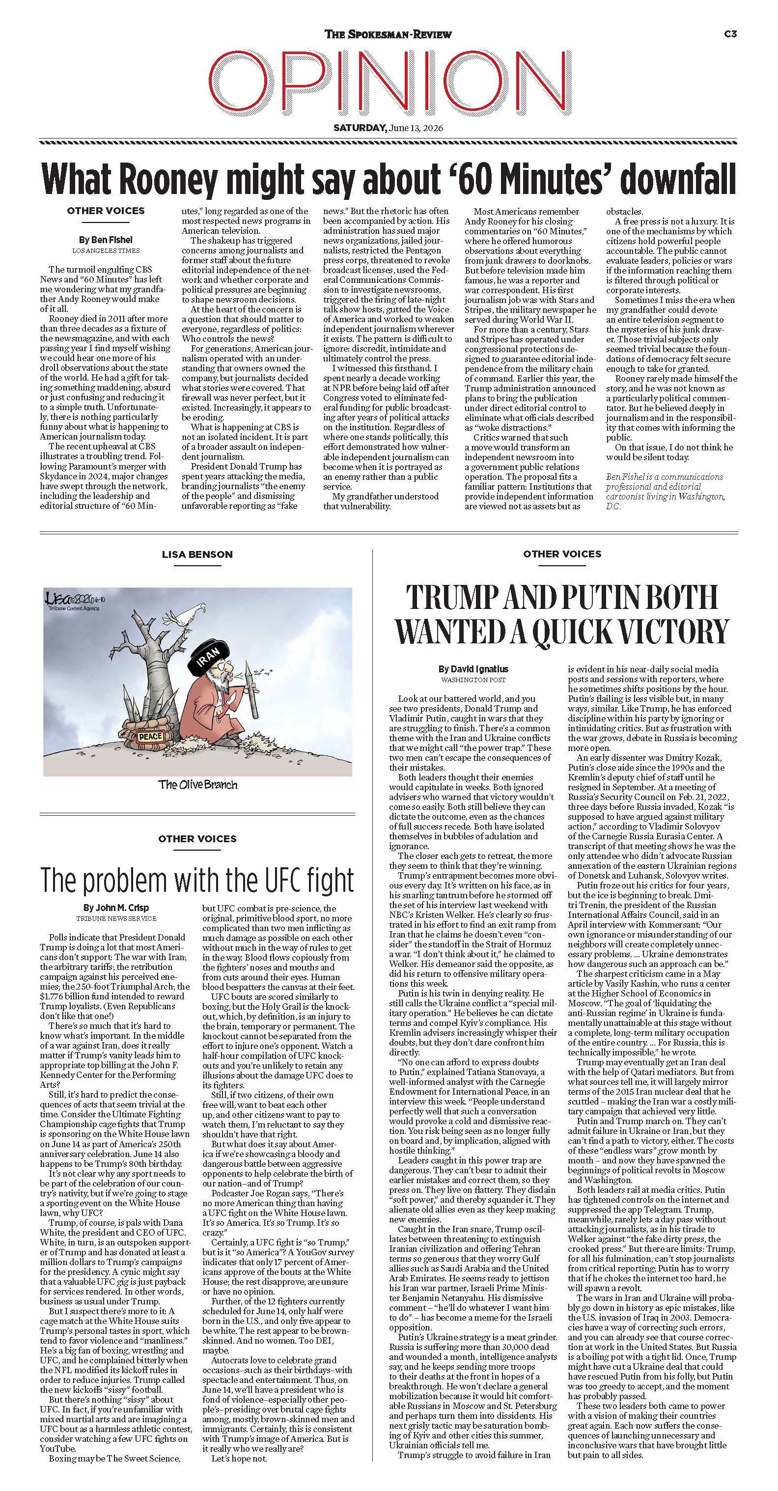 Frontpage for 2026-06-13