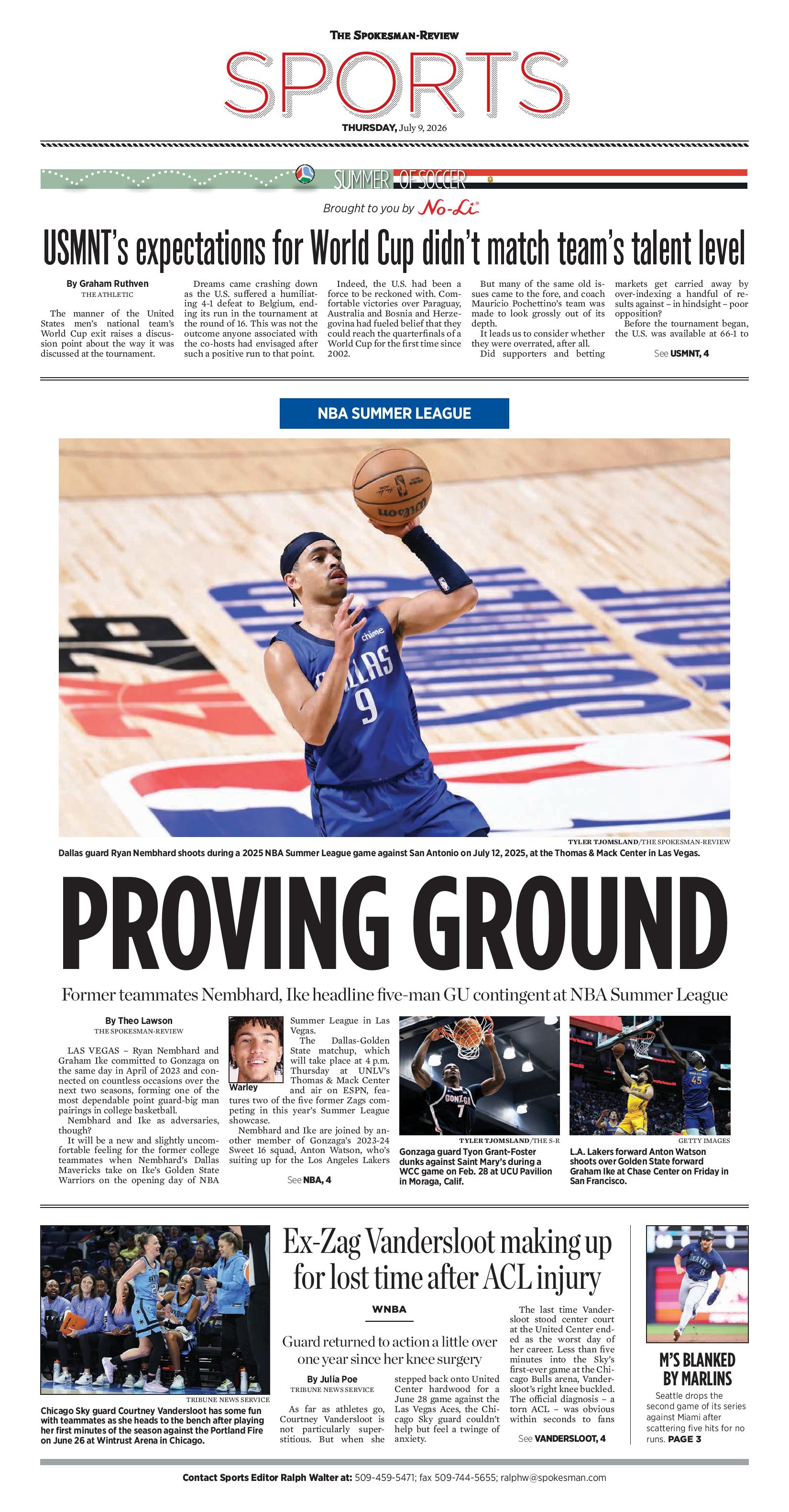 Frontpage for 2026-07-09