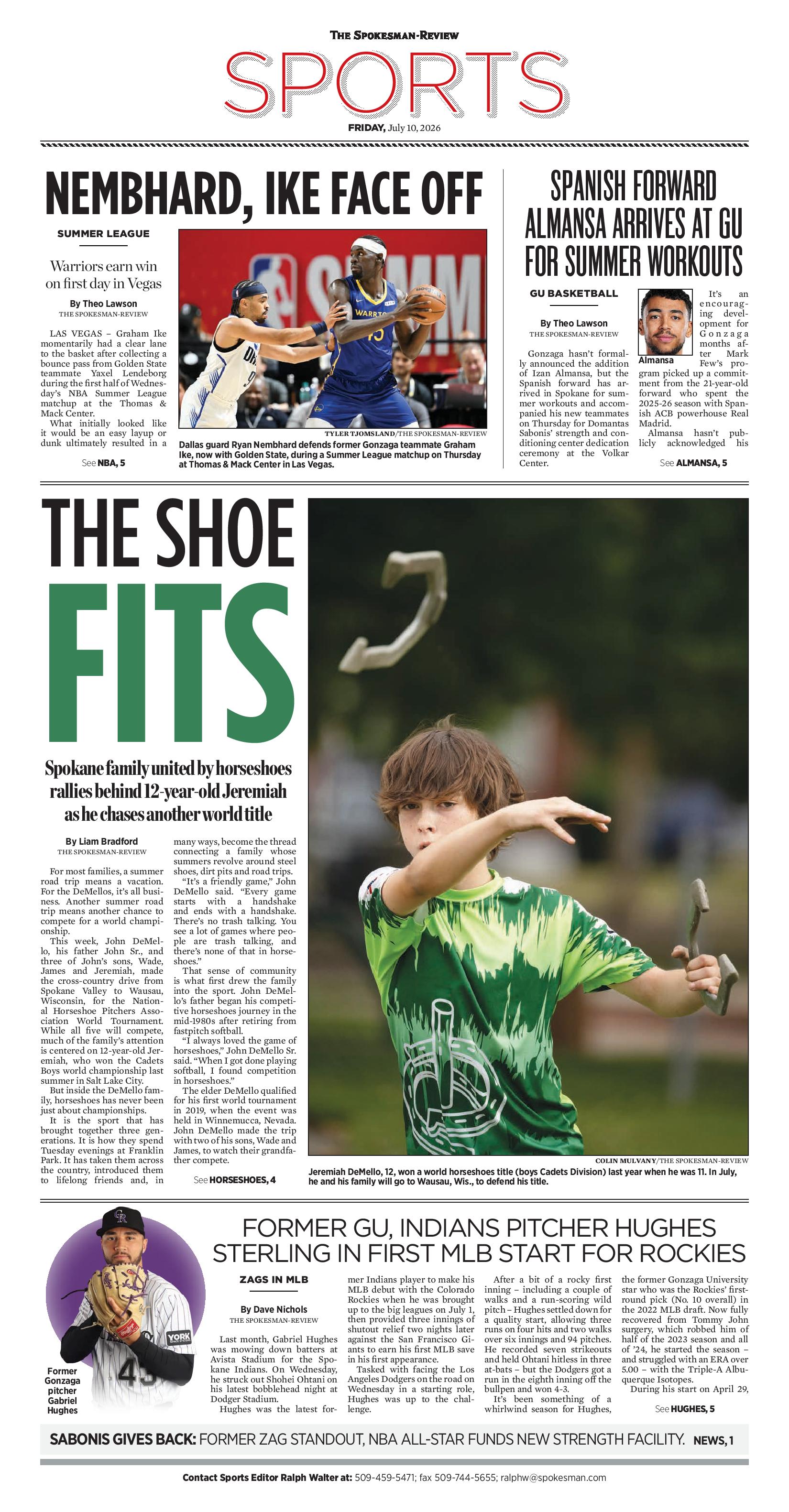 Frontpage for 2026-07-10