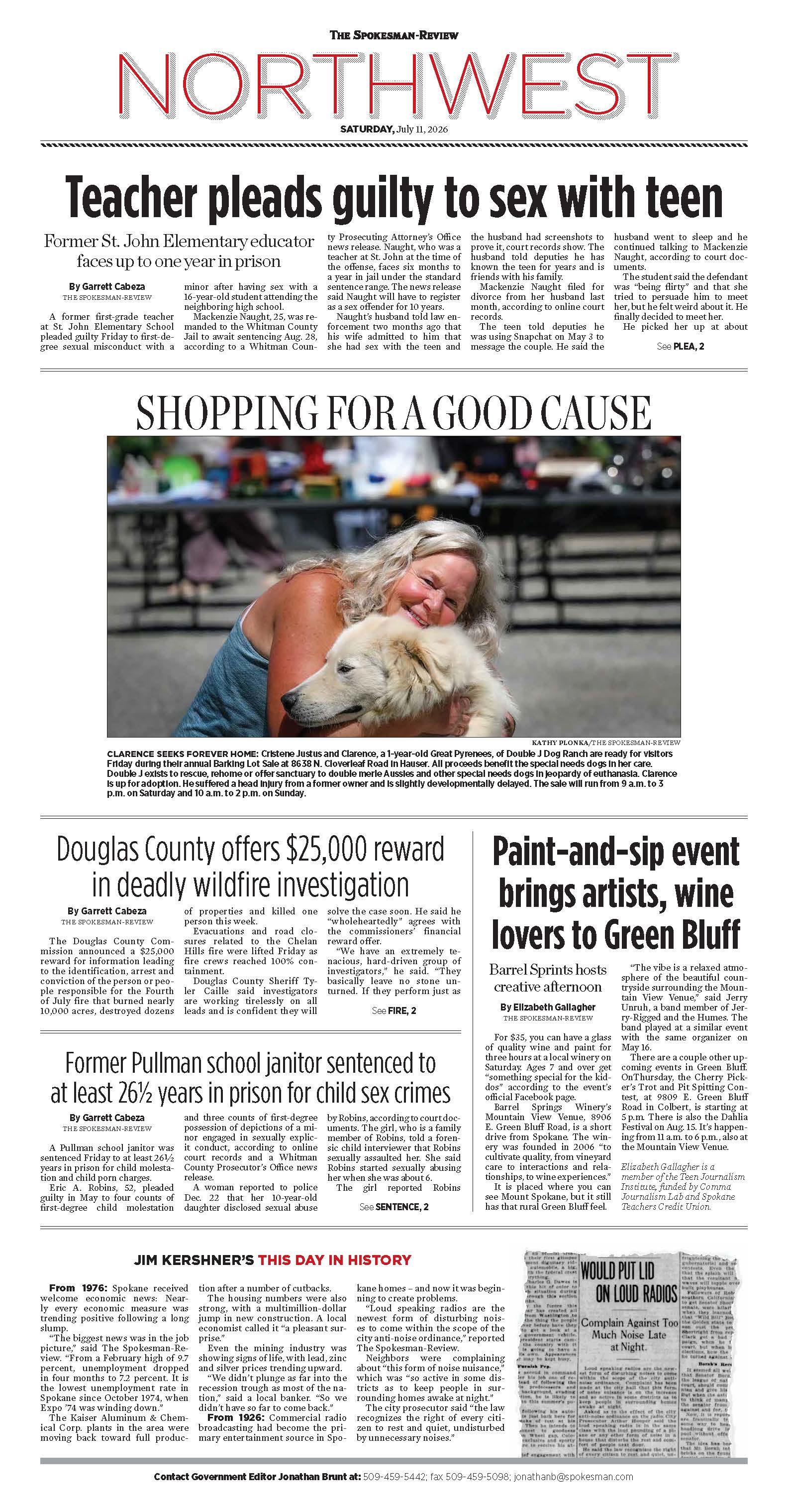 Frontpage for 2026-07-11