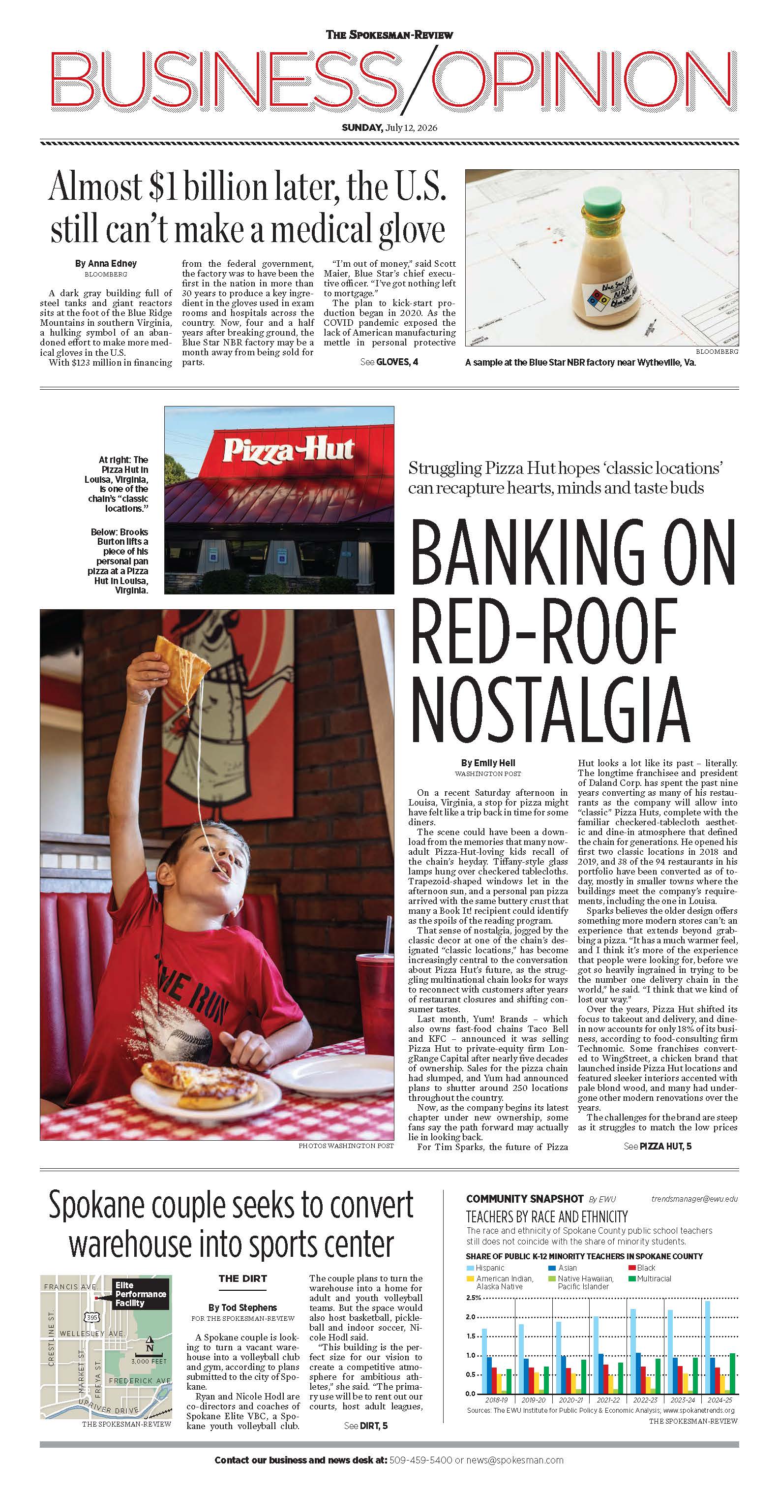 Frontpage for 2026-07-12