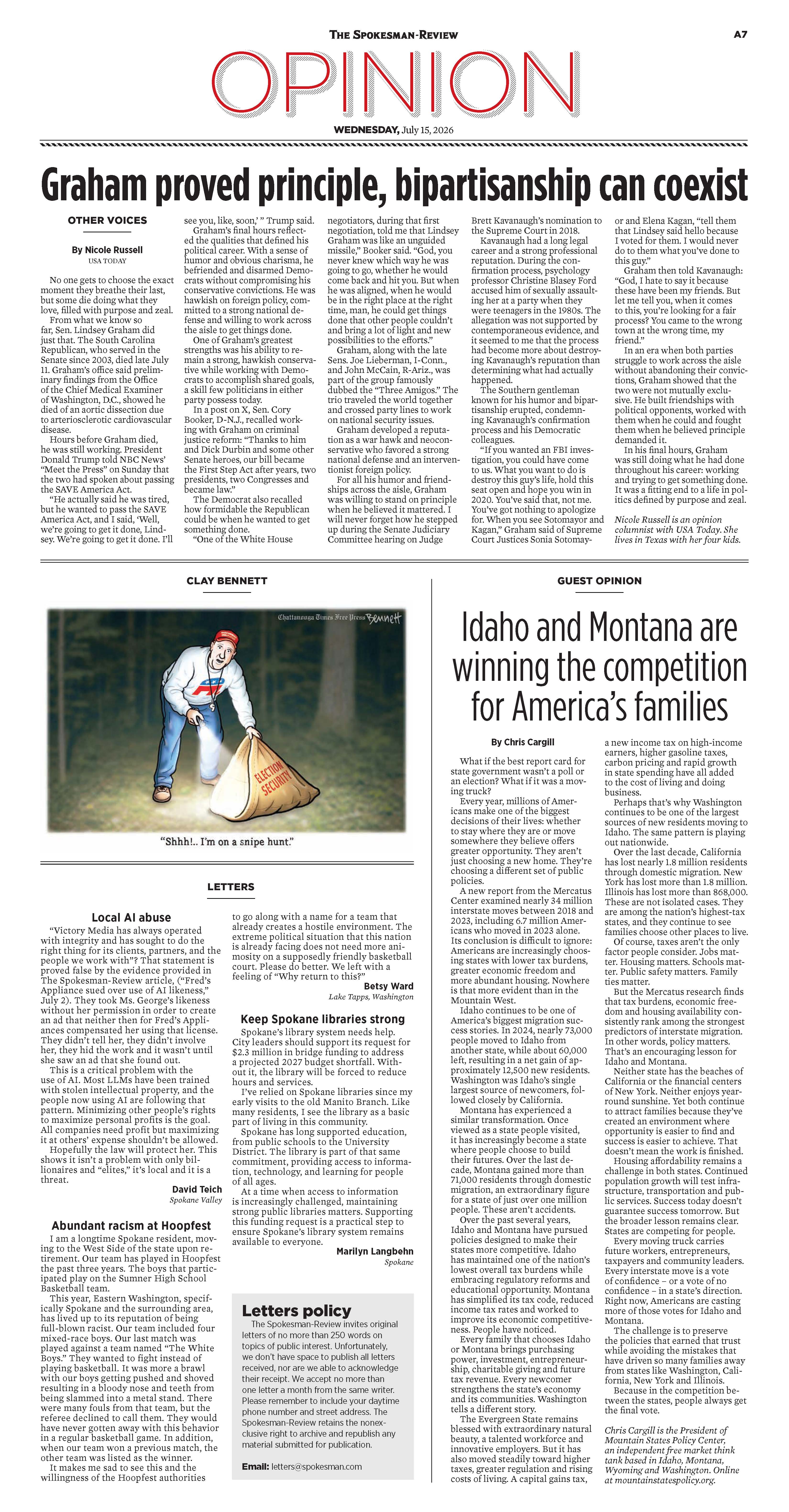 Frontpage for 2026-07-15