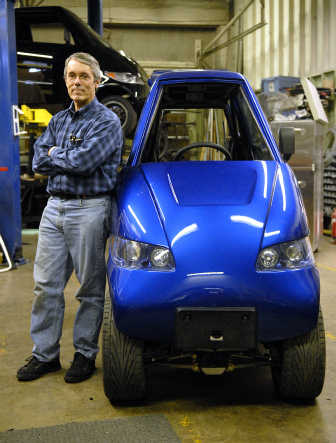 Simply Electric The Spokesman Review Rick Woodbury Of Commuter Cars Is Producing A Line Ultrathin Electric Near Downtown Spokane