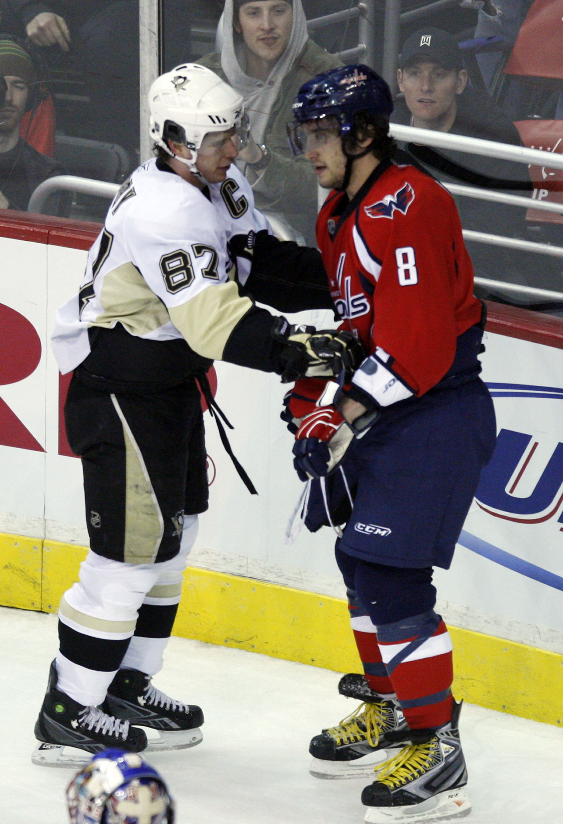 NHL on X: Wonder what Sidney Crosby and Alex Ovechkin text about