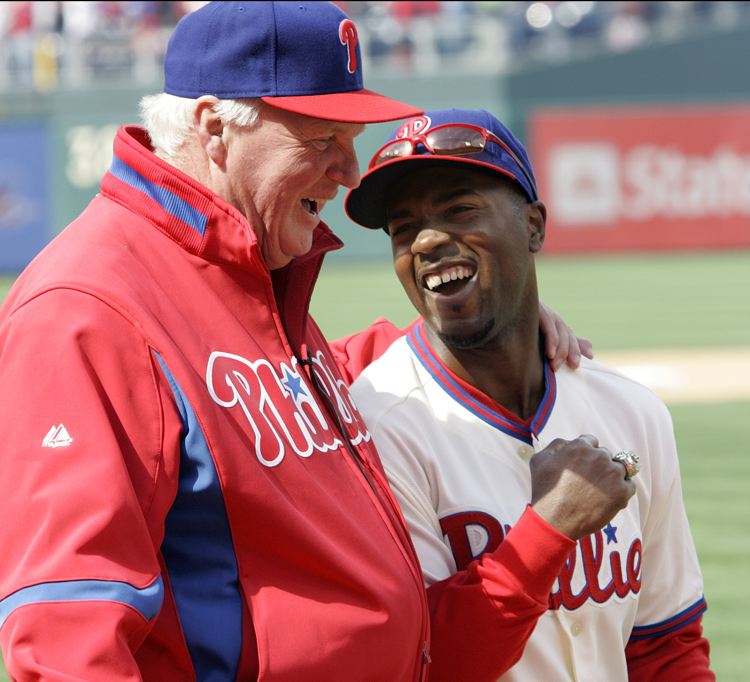 Phils don new rings  The Spokesman-Review
