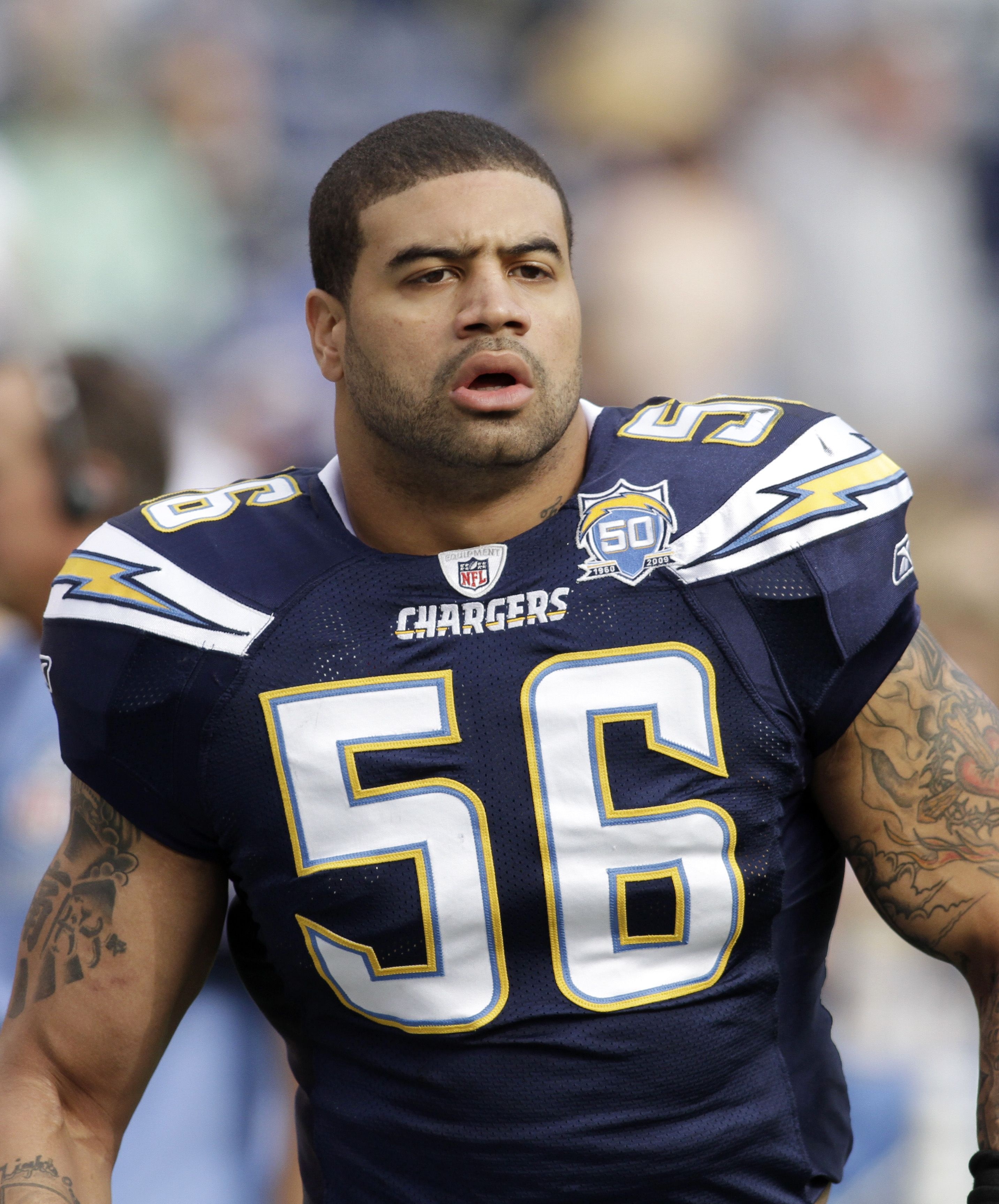 Former Maryland and NFL player Shawne Merriman files suit against Under  Armour