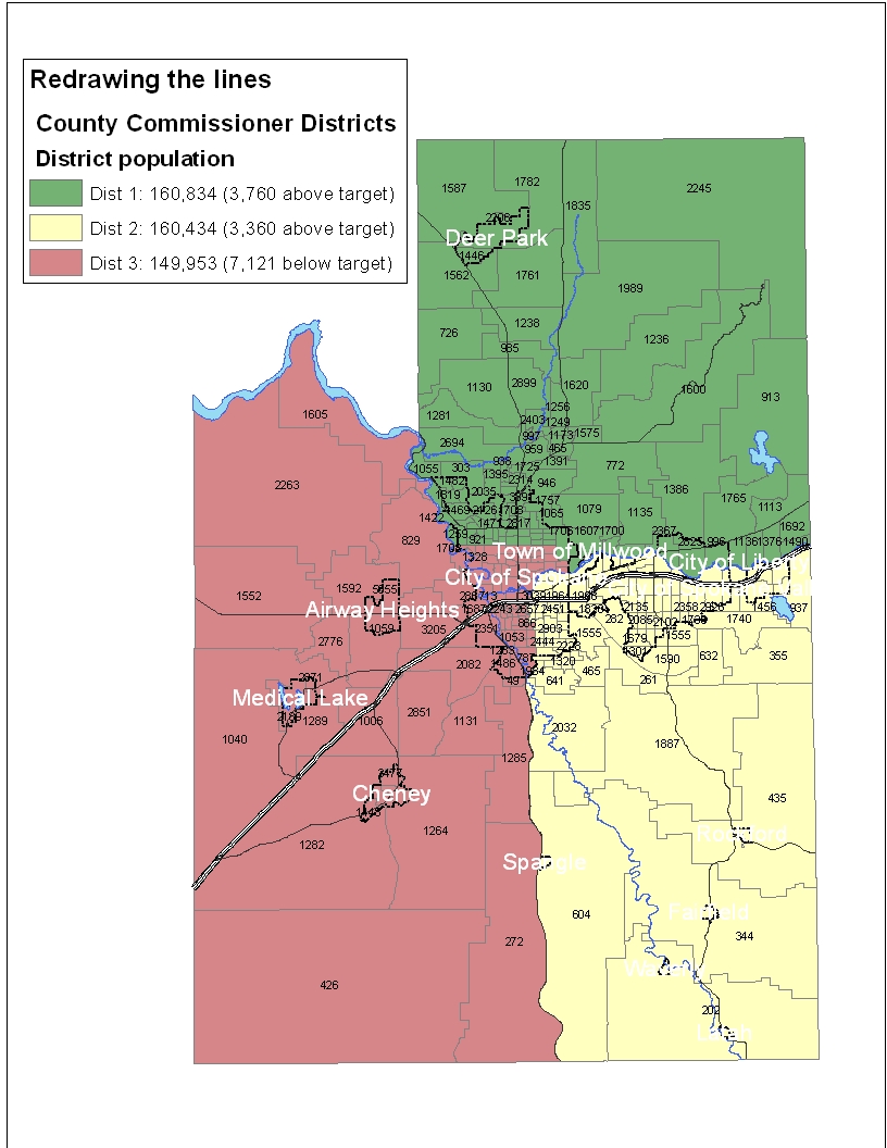 spokane county assessors maps