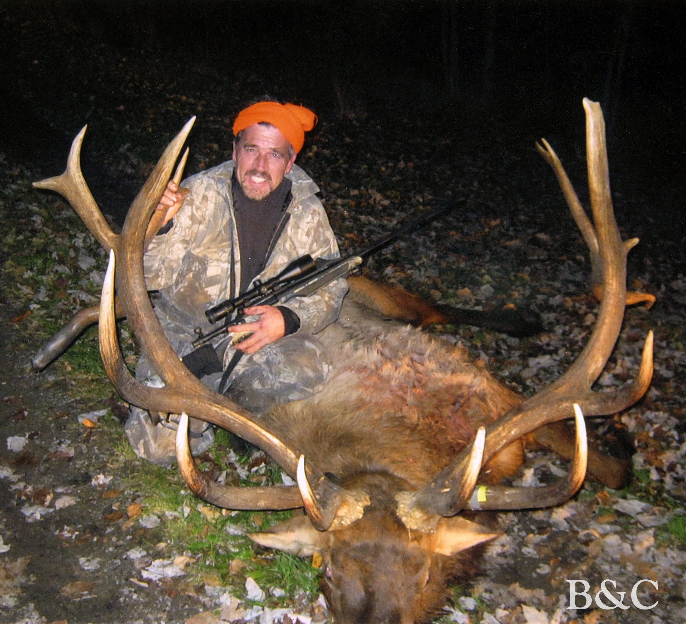 9 X 8 bull elk is Pennsylvania state record.