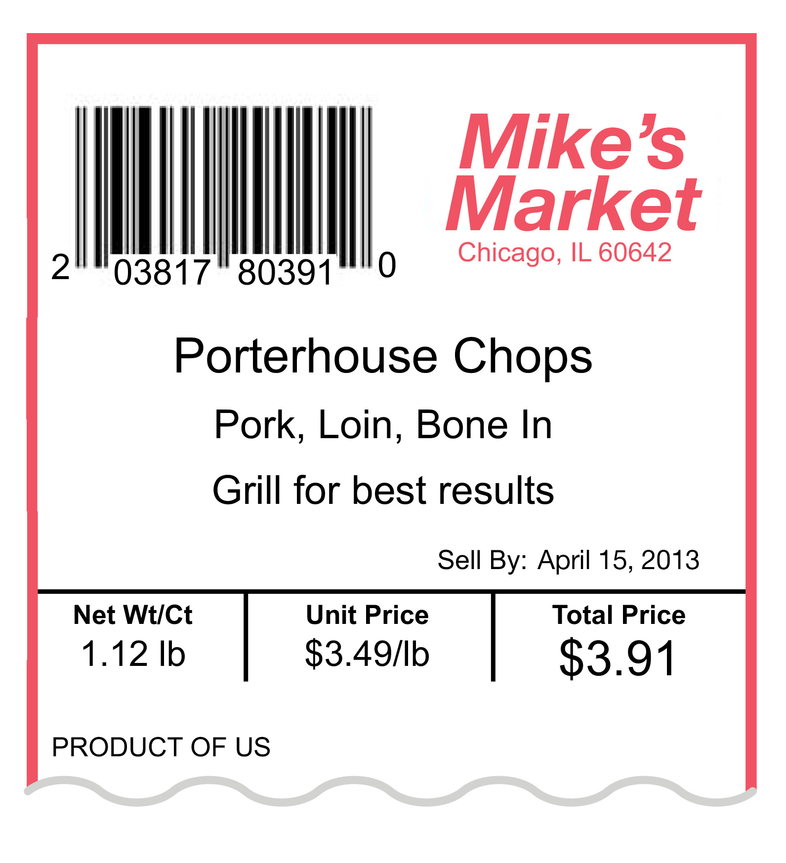 32 This Label Is An Example Of