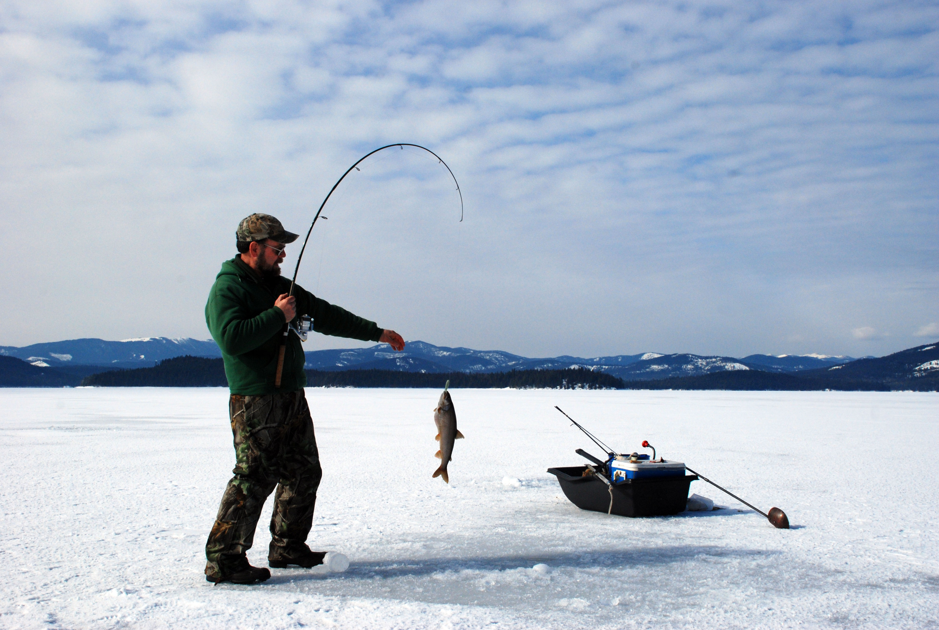 Calendar Bay Ice Fishing - Janel Othelia