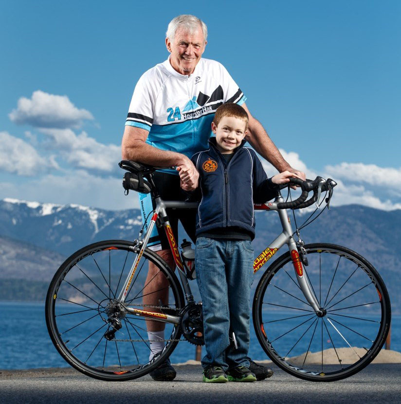 Dave Sturgis Participated In A Cross Country Bicycle Tour To Raise