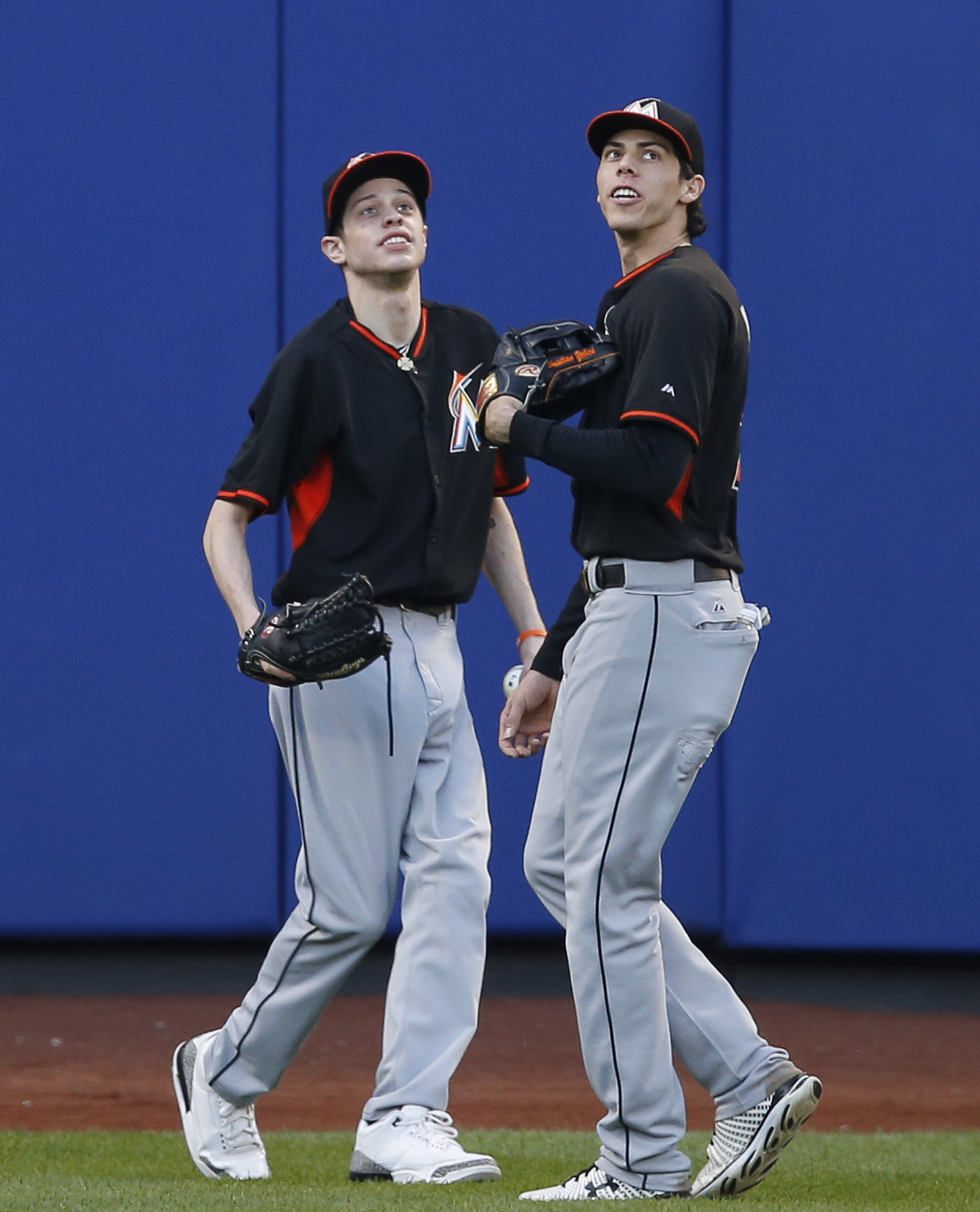 MLB notes: Marlins surprise Christian Yelich with lookalike from