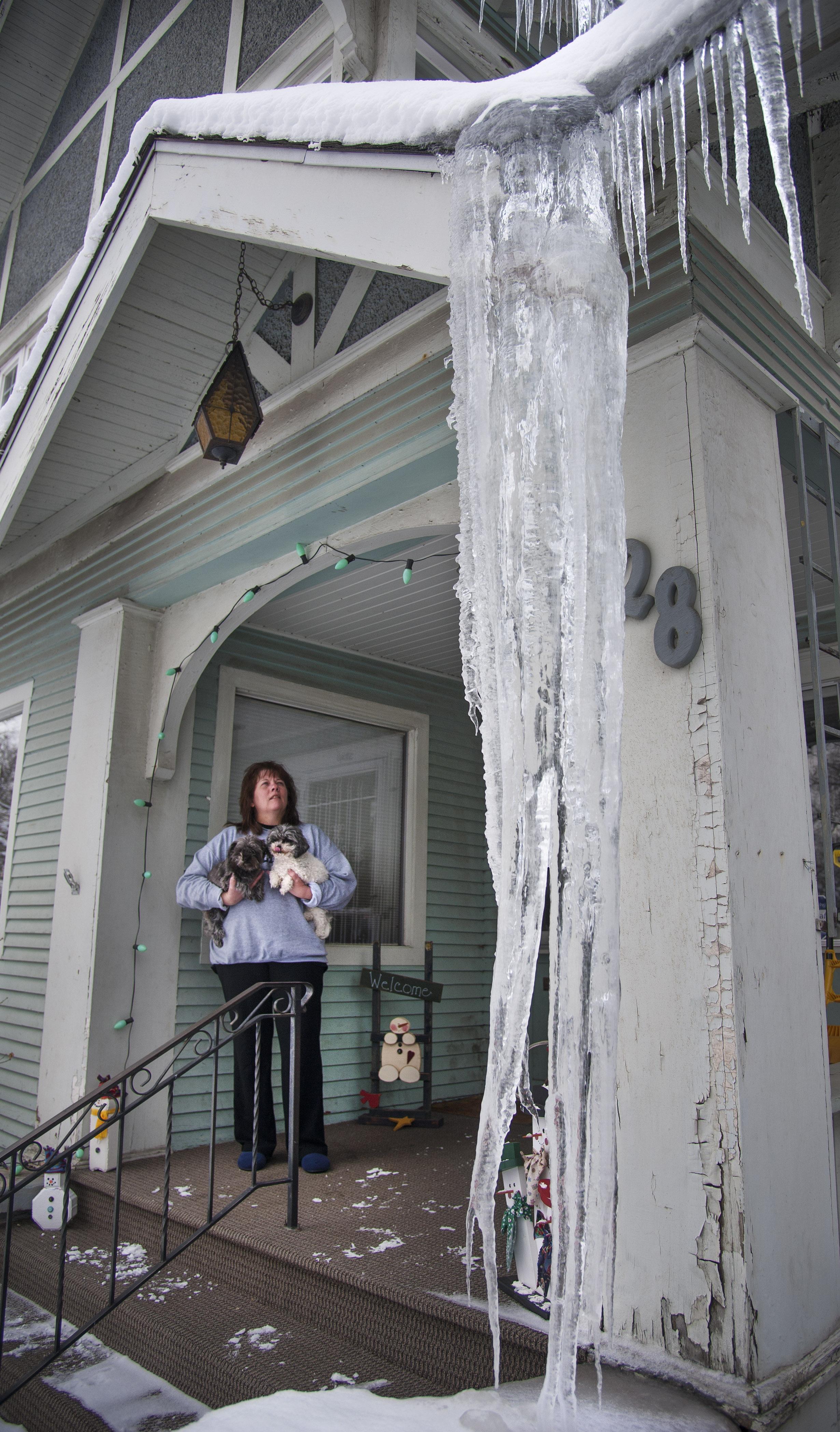 Winter Freeze Leads To Great Icicles The Spokesman Review