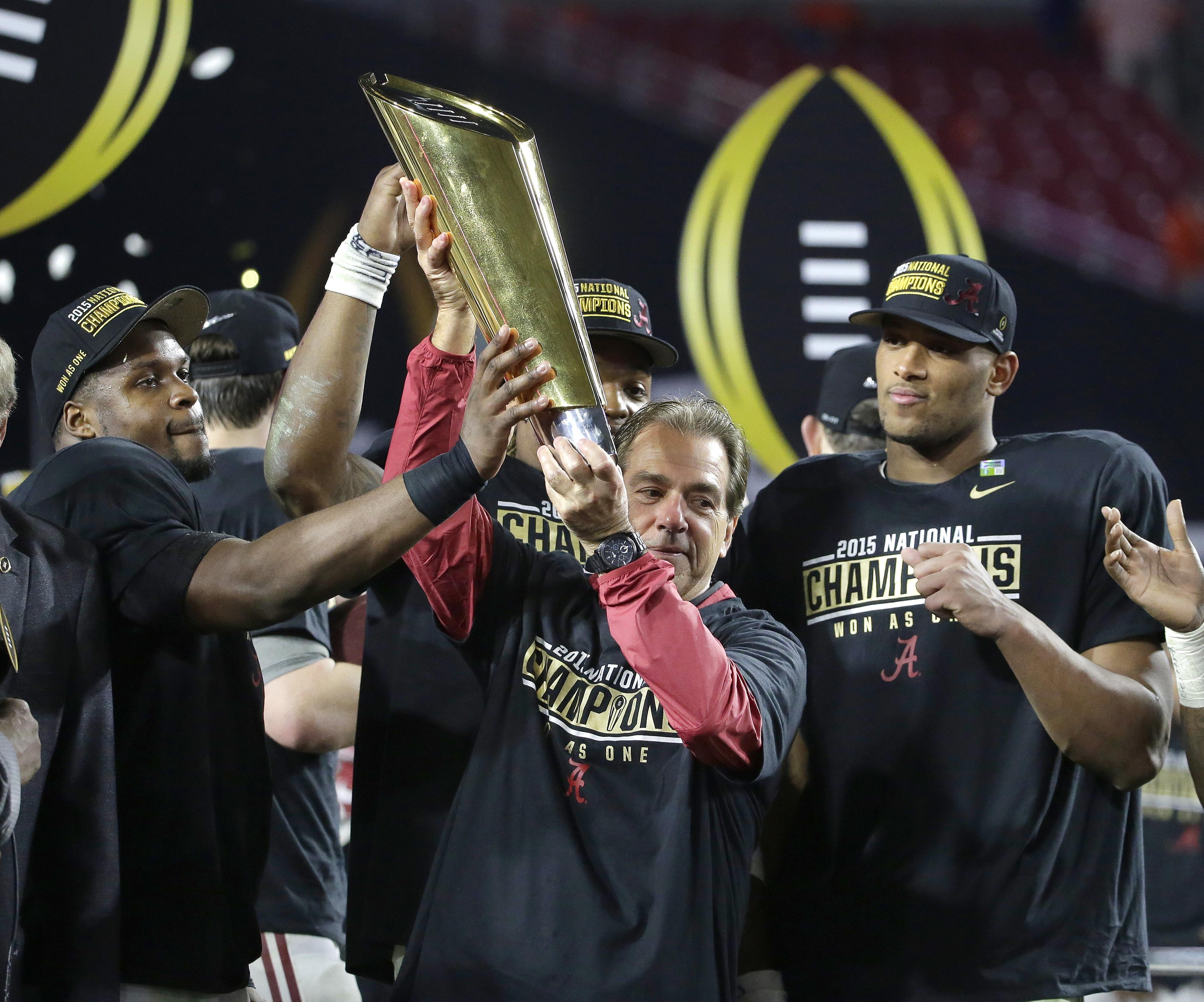 Column With Latest Title Saban Claims A Place In History The 