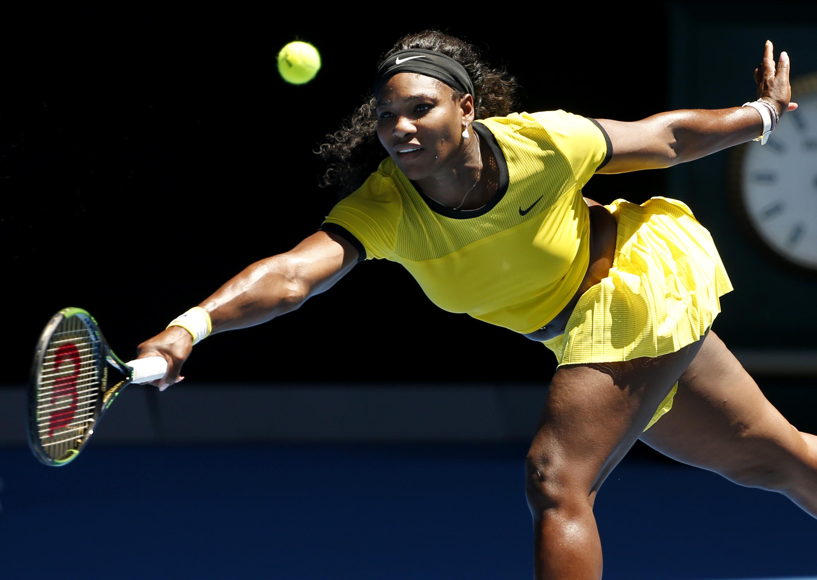 Bright start Serena Williams advances at Australian Open The