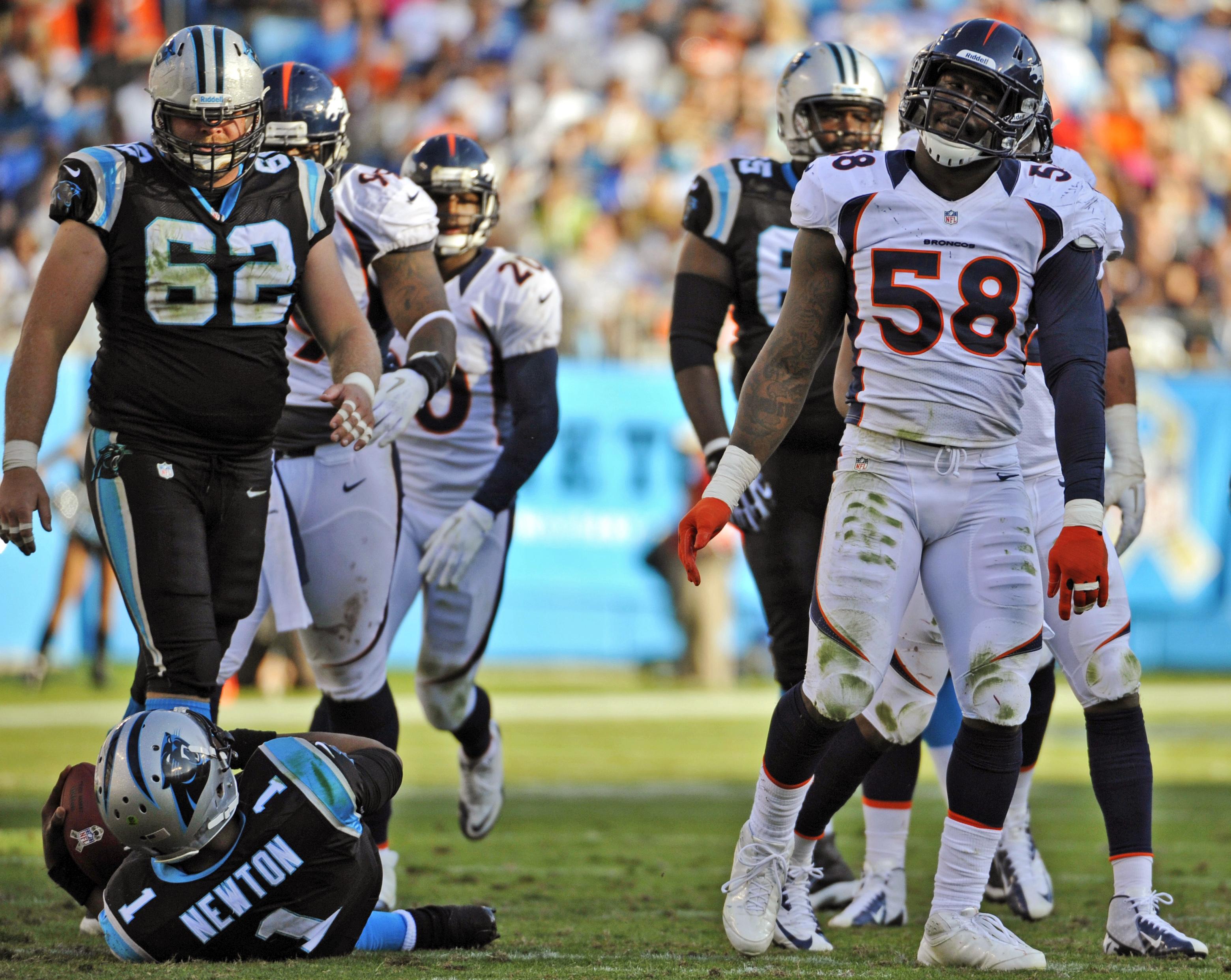 Kiszla: Did Von Miller leave permanent scar on Cam Newton's ego in Super  Bowl 50?