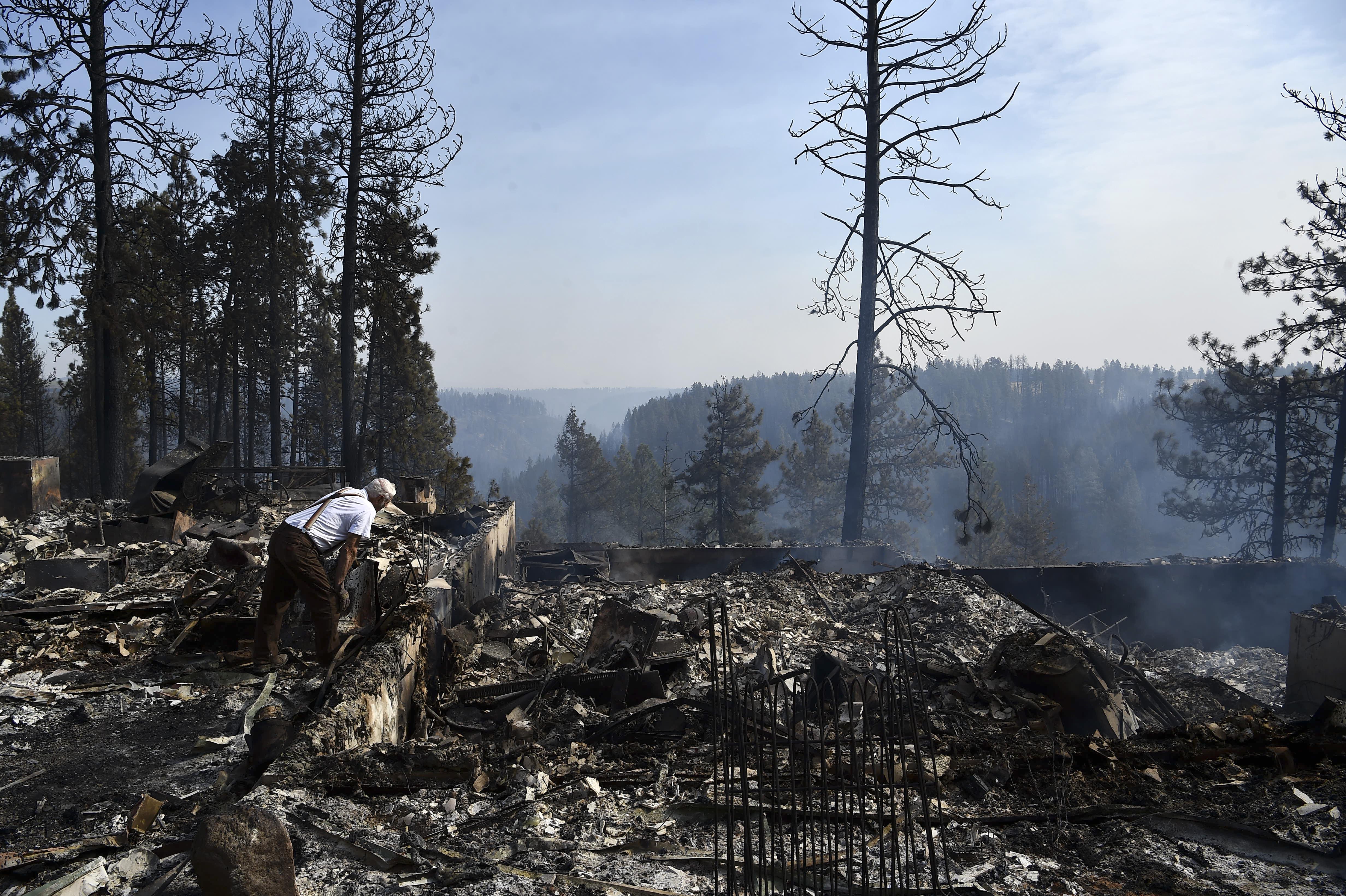 Spokane area wildfires The SpokesmanReview