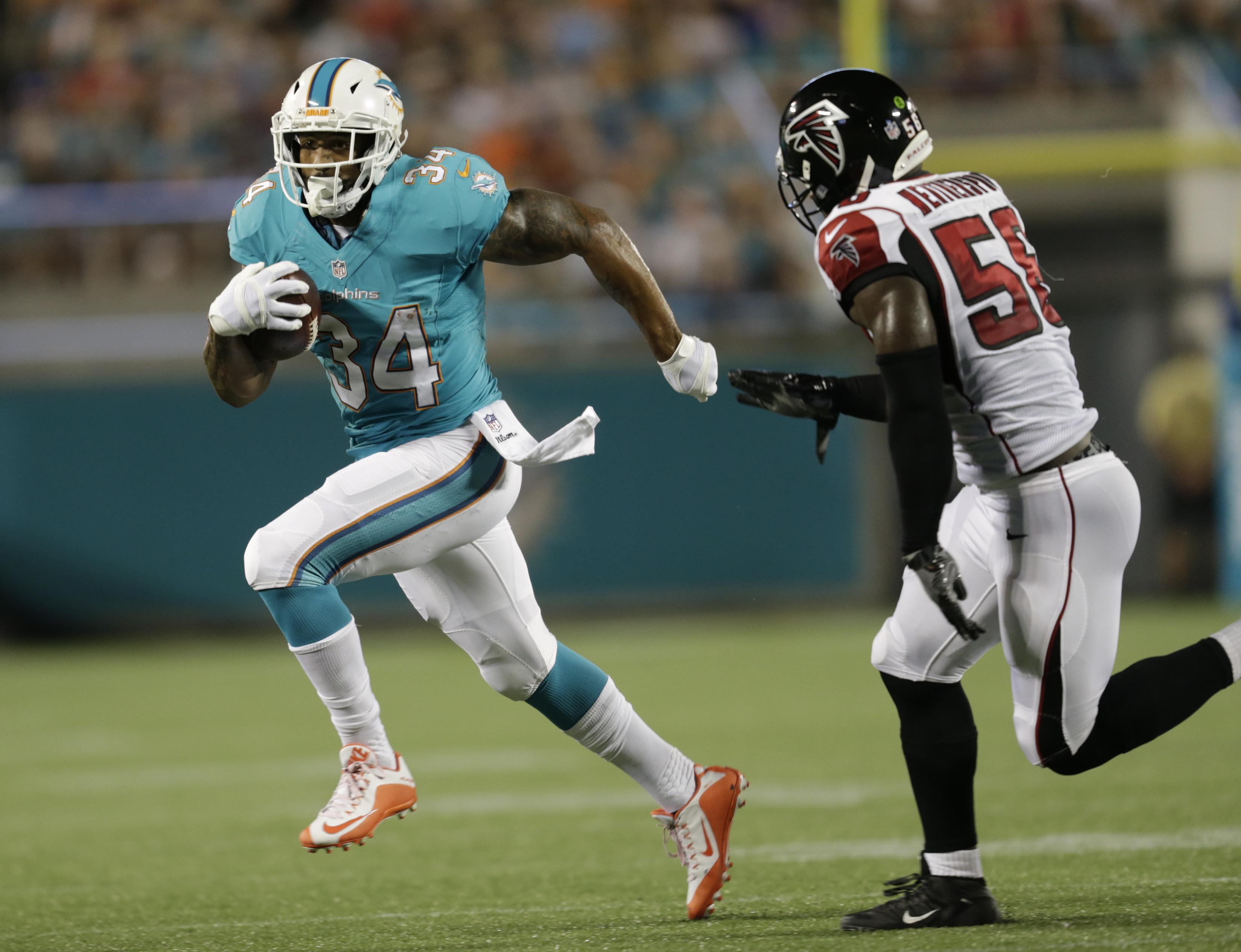 NFL notes: RB Arian Foster will start for Dolphins against Seahawks ...