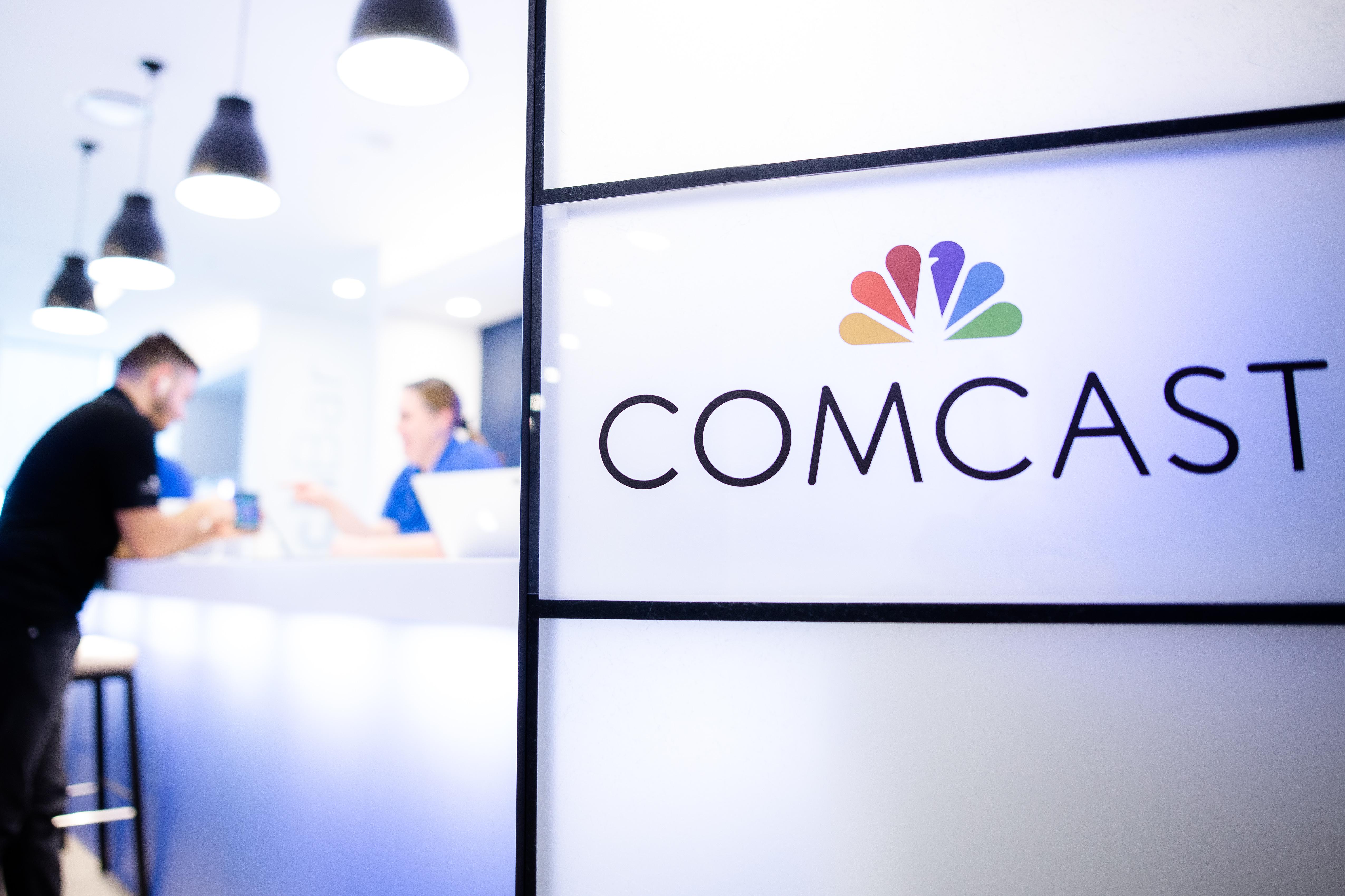 Comcast has acquired rights from cable network owners to offer their channels nationwide, according to