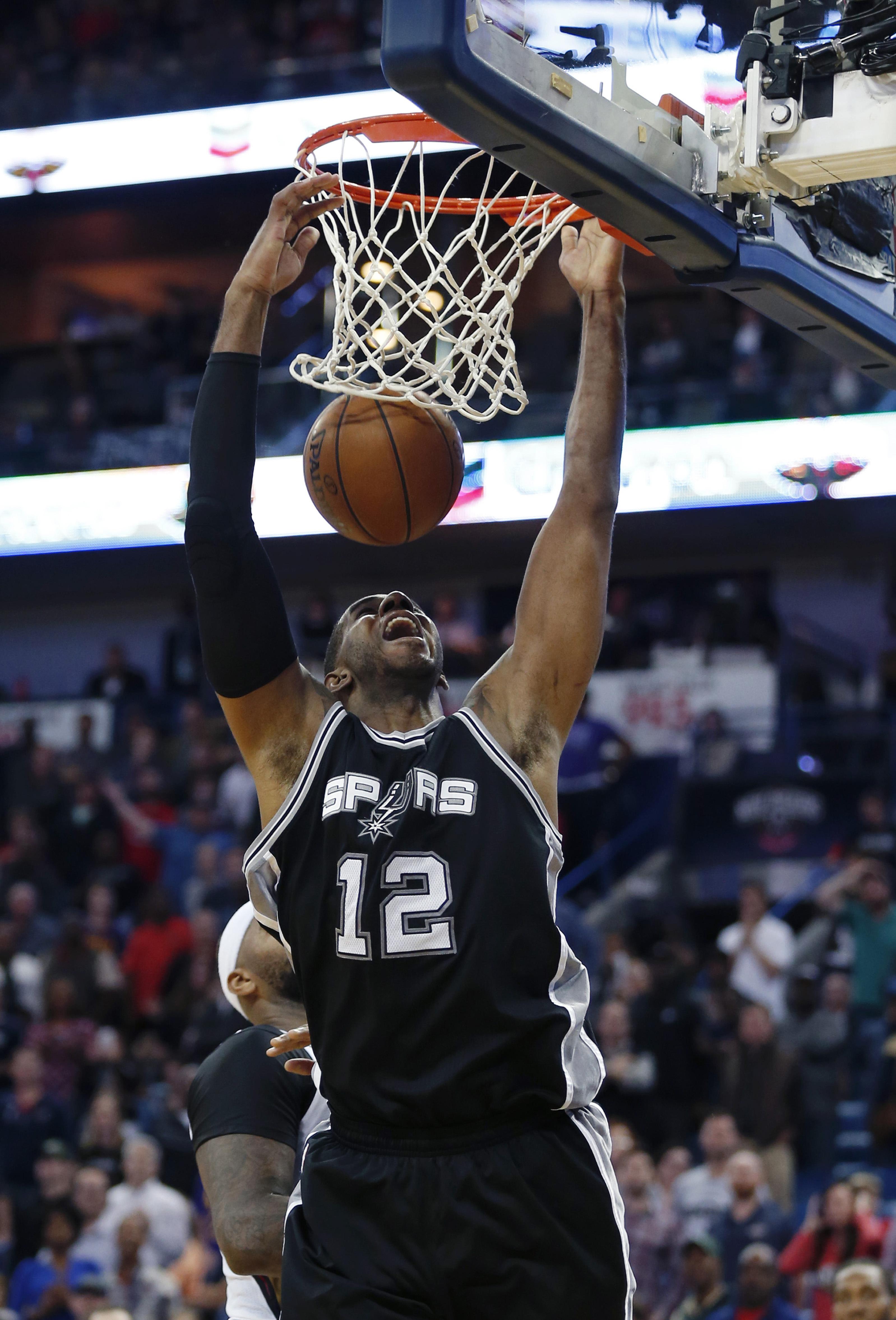 San Antonio S Lamarcus Aldridge Out Indefinitely With Heart Issue The Spokesman Review