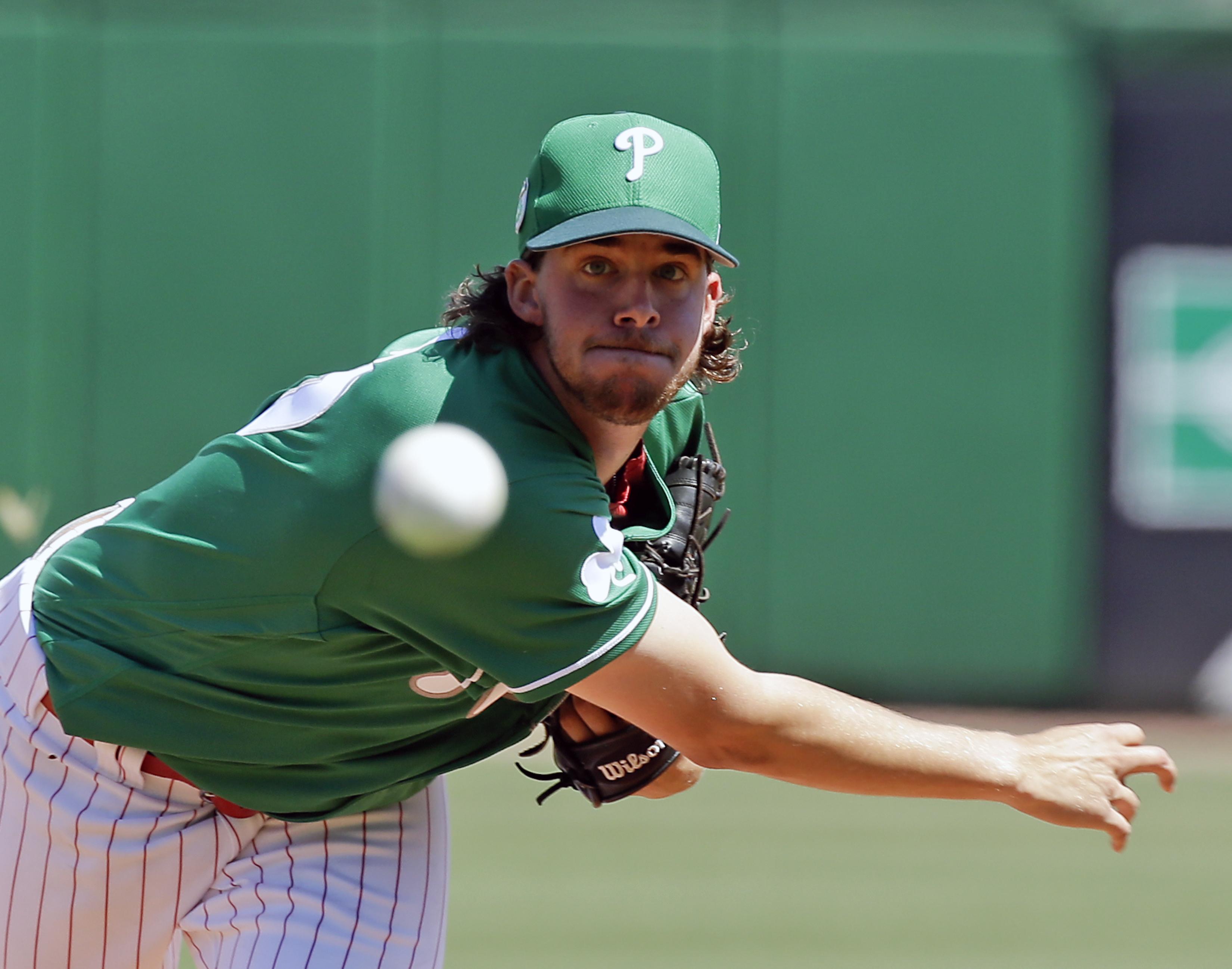 Phillies’ Aaron Nola aims to stay healthy, stay in rotation The