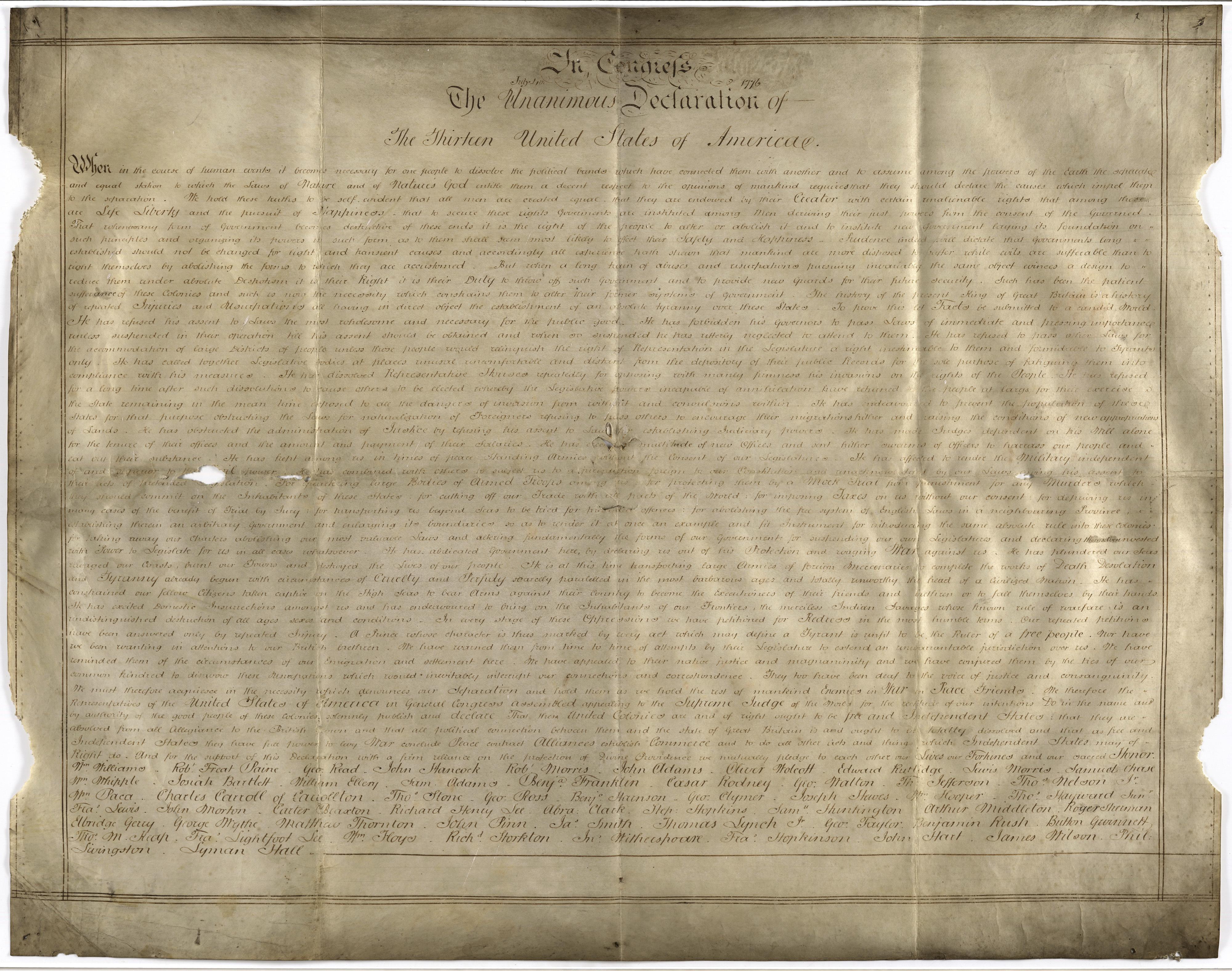 harvard-researchers-find-copy-of-declaration-of-independence-the