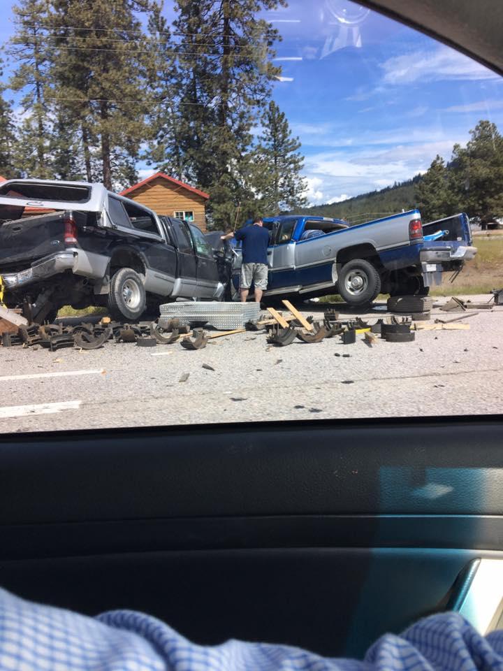 Wsp Troopers Investigating 3 Car Collision Near Loon Lake Treated As