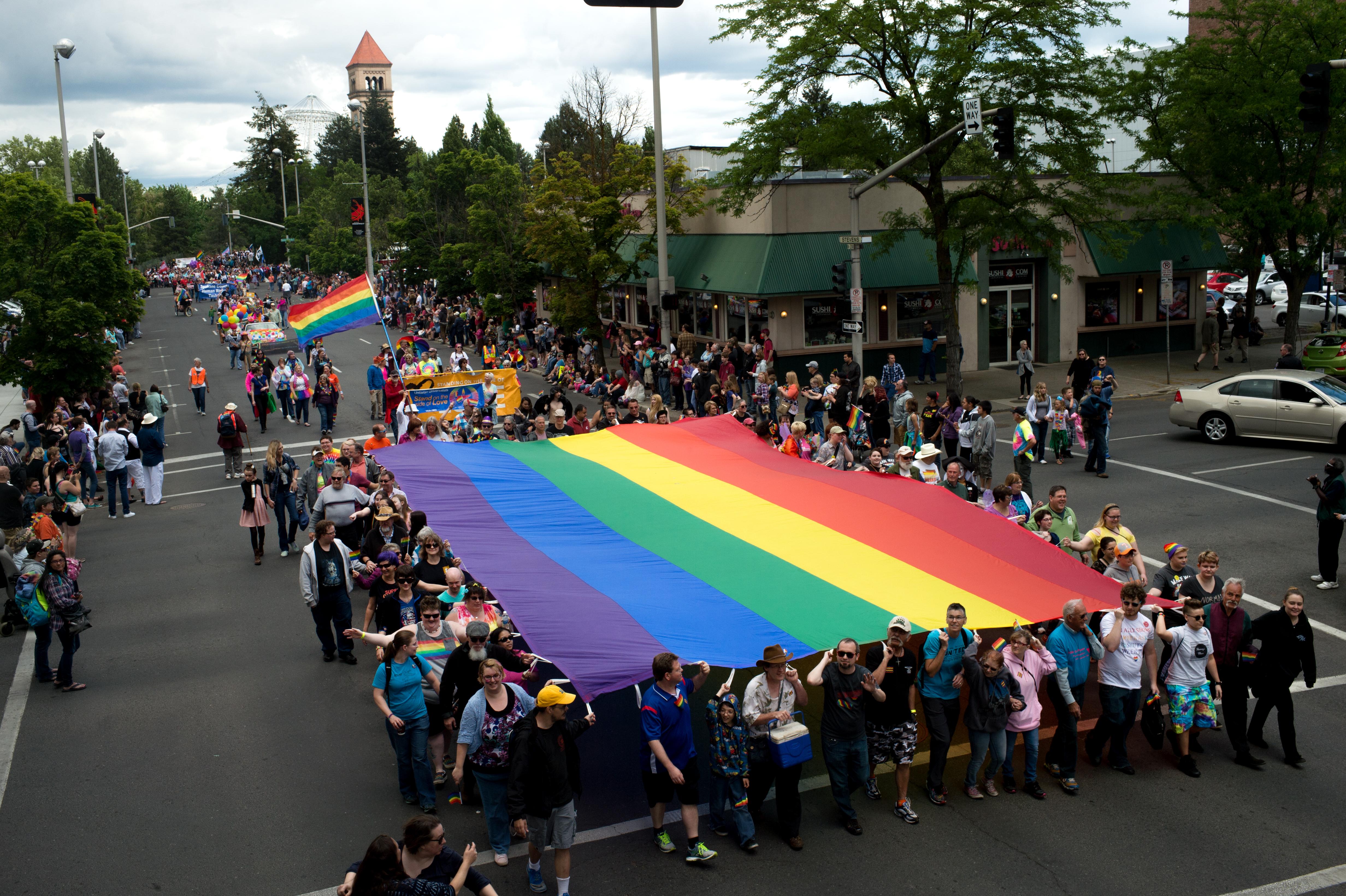 Spokane Pride Parade 2024 Talya Shalna