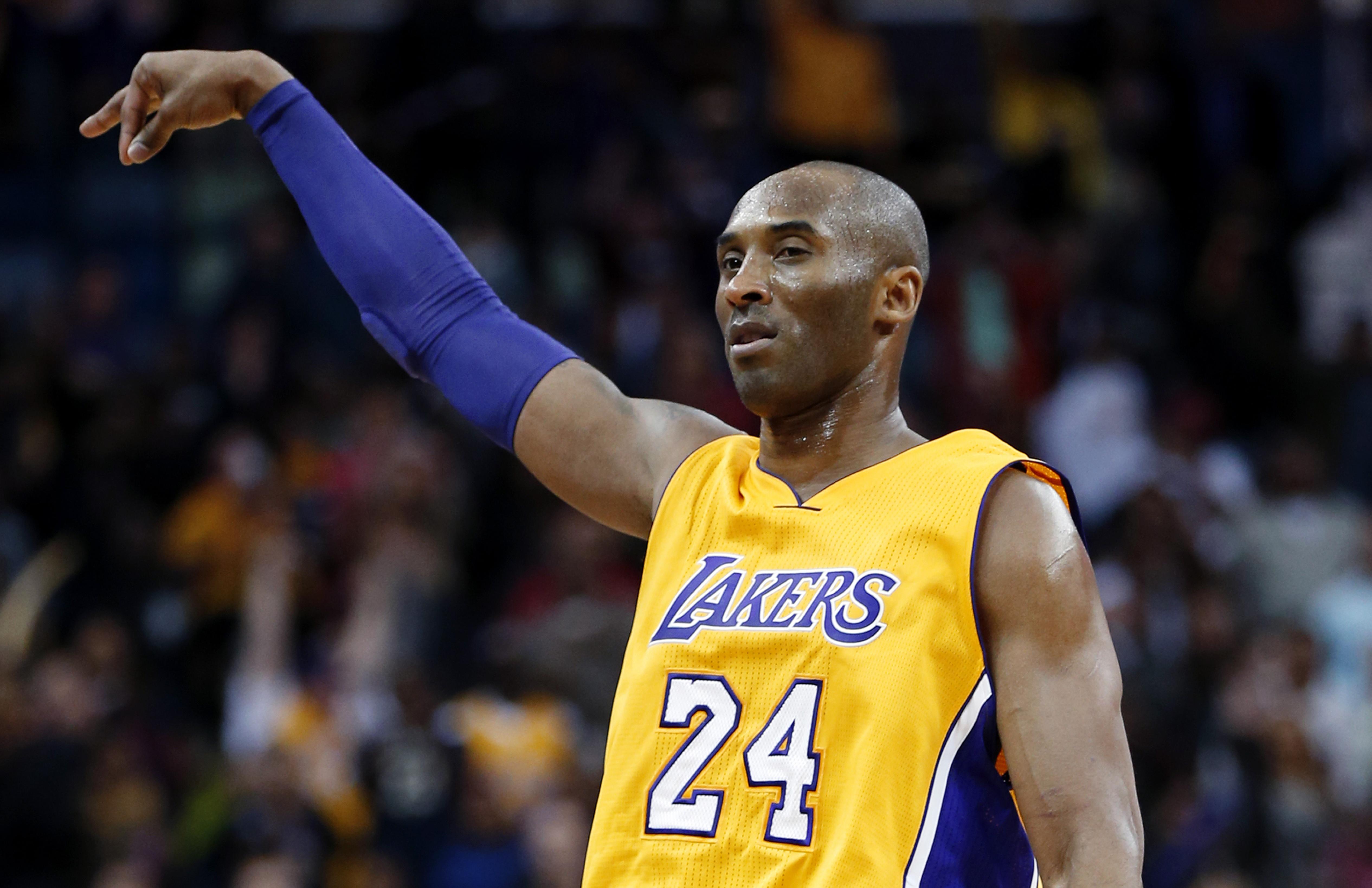when will the lakers retire kobe's jersey