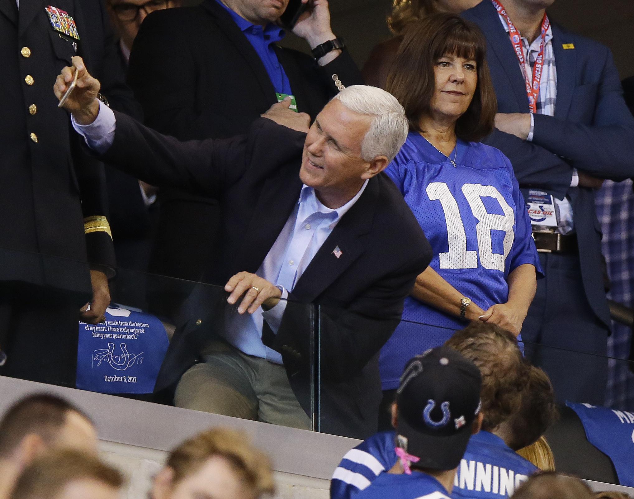 Trump Campaign Raising Money Off Pence Walking Out Of Nfl Game