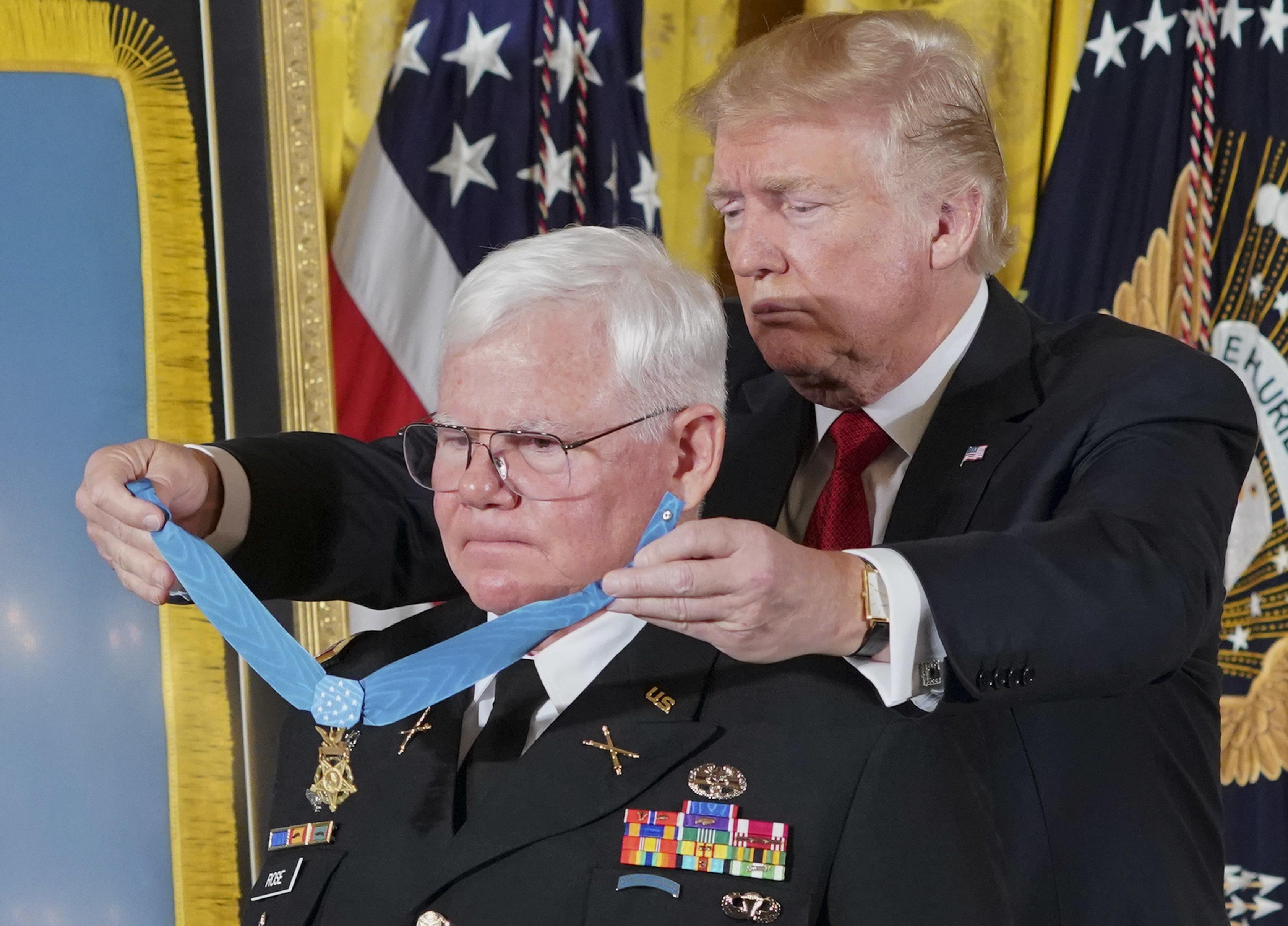 Trump awards Medal of Honor to Vietnamera Army medic The Spokesman