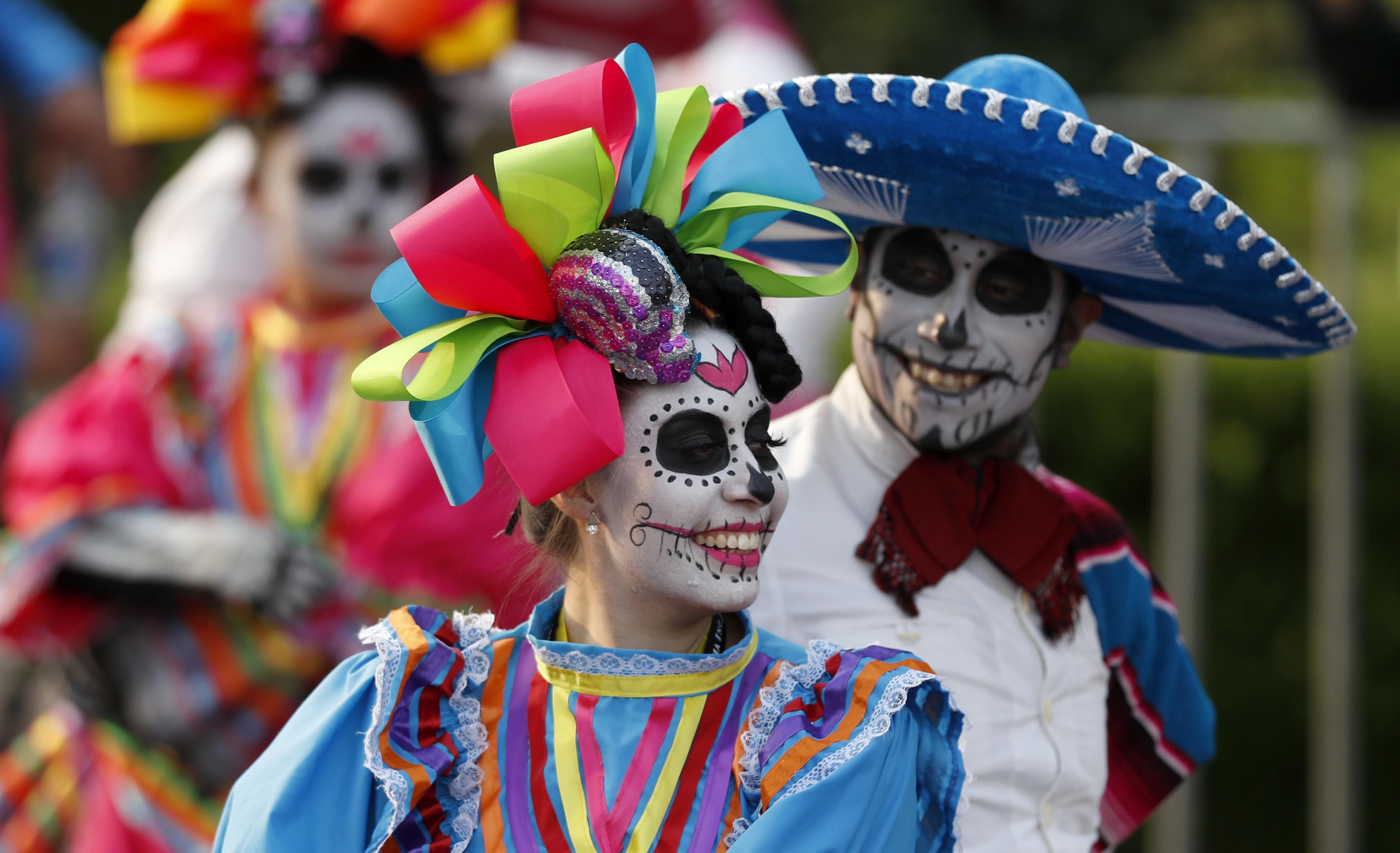 Mexico City’s Day of Dead parade honors quake victims | The Spokesman