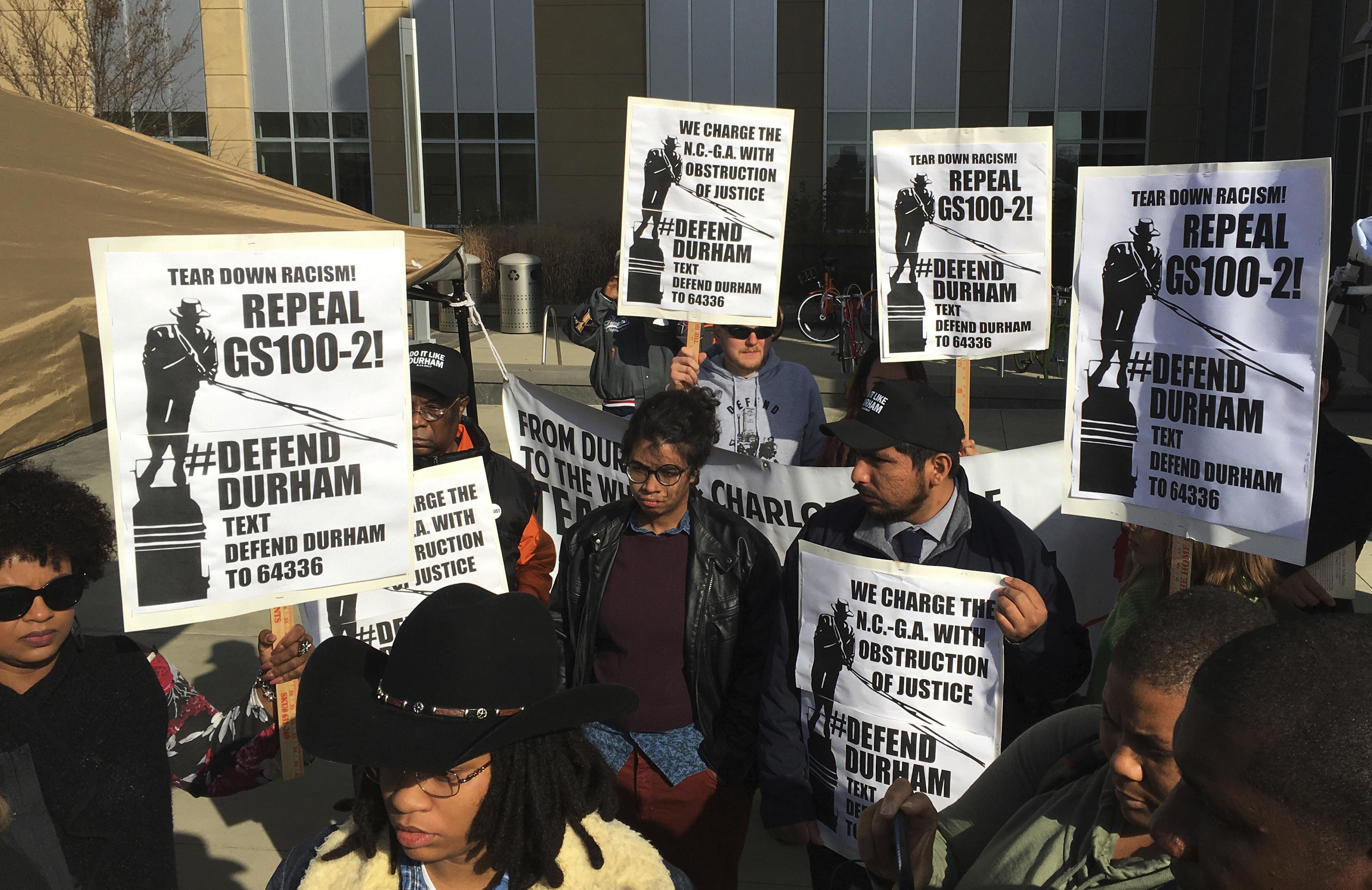 1 Avoids Confederate Toppling Felony Other Cases Ongoing The