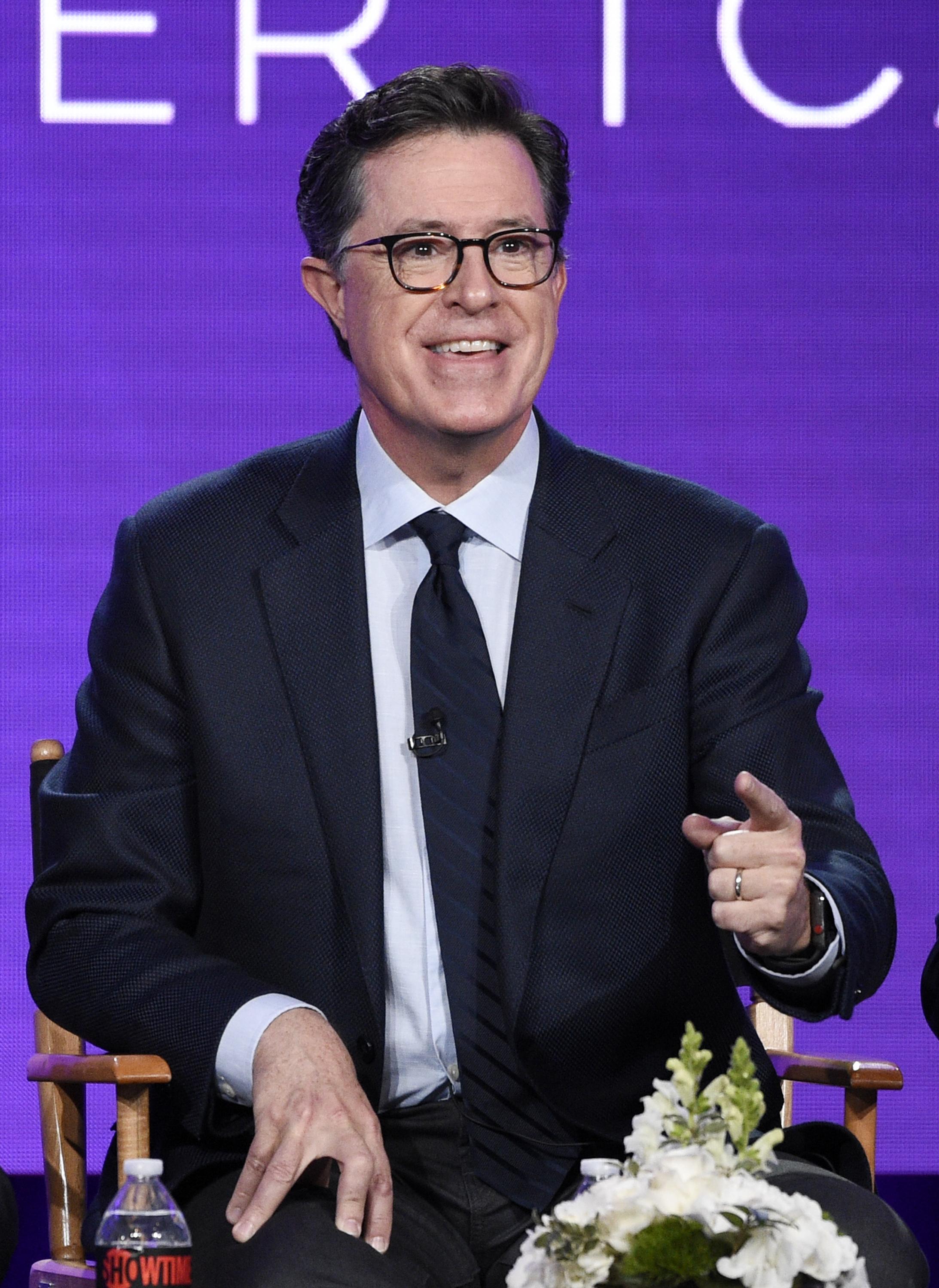 Stephen Colbert to go live again after Trump’s State of the Union The
