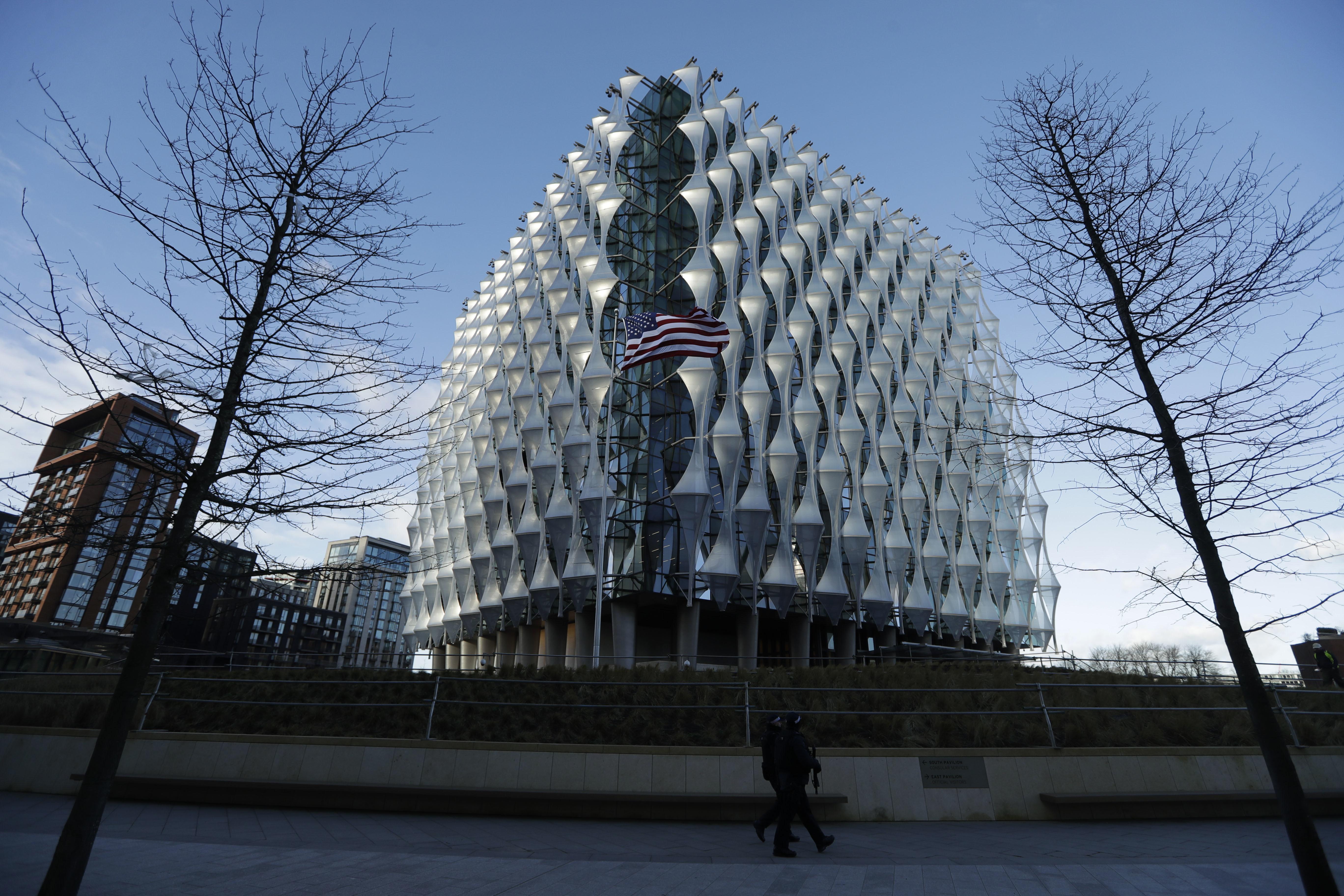 new-u-s-embassy-criticized-by-trump-opens-in-london-the-spokesman-review