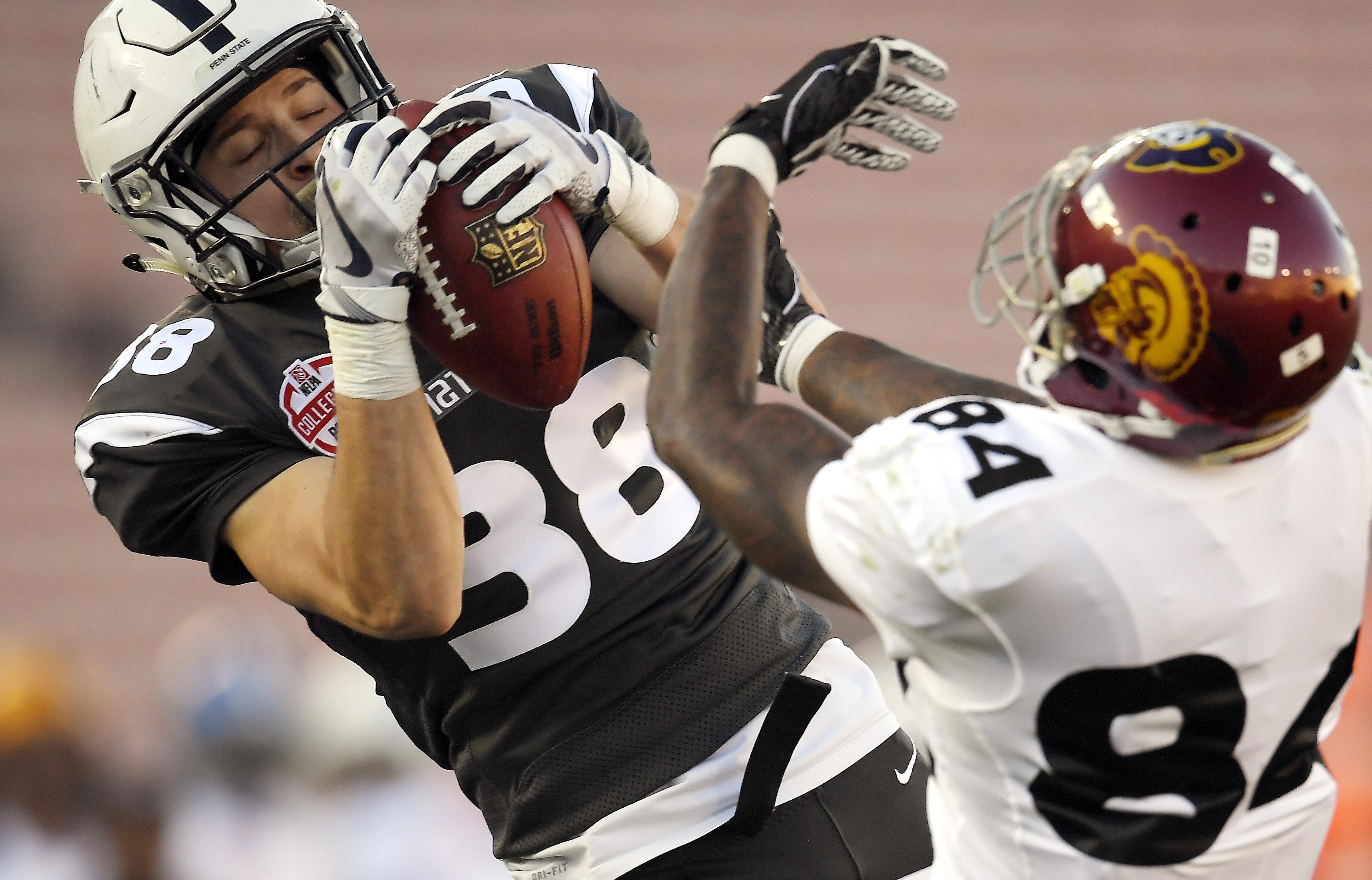 LSU’s Frank Herron, Penn State’s Troy Apke shine at Collegiate Bowl