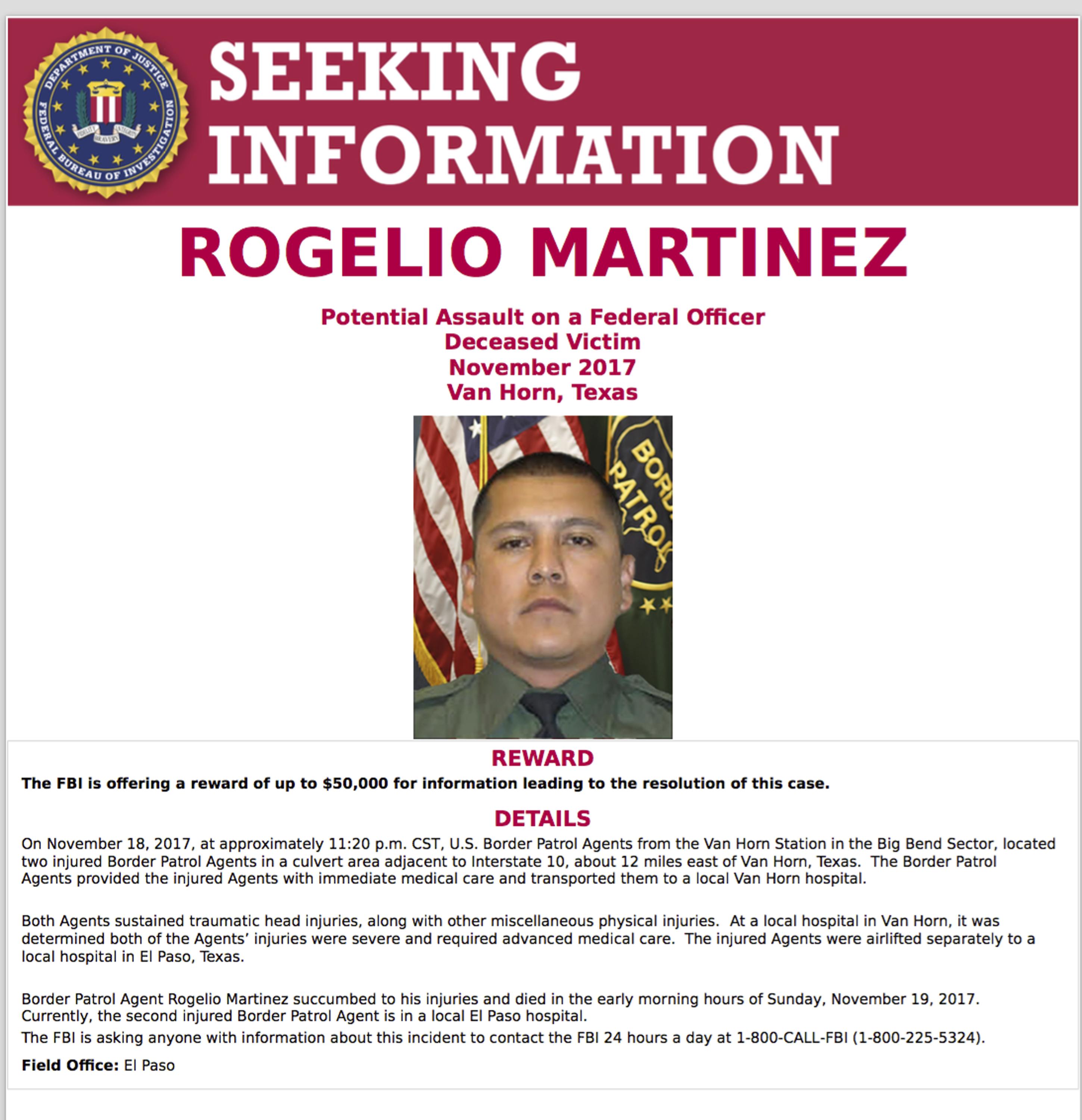 FBI: No evidence of attack in Border Patrol agent’s death | The ...