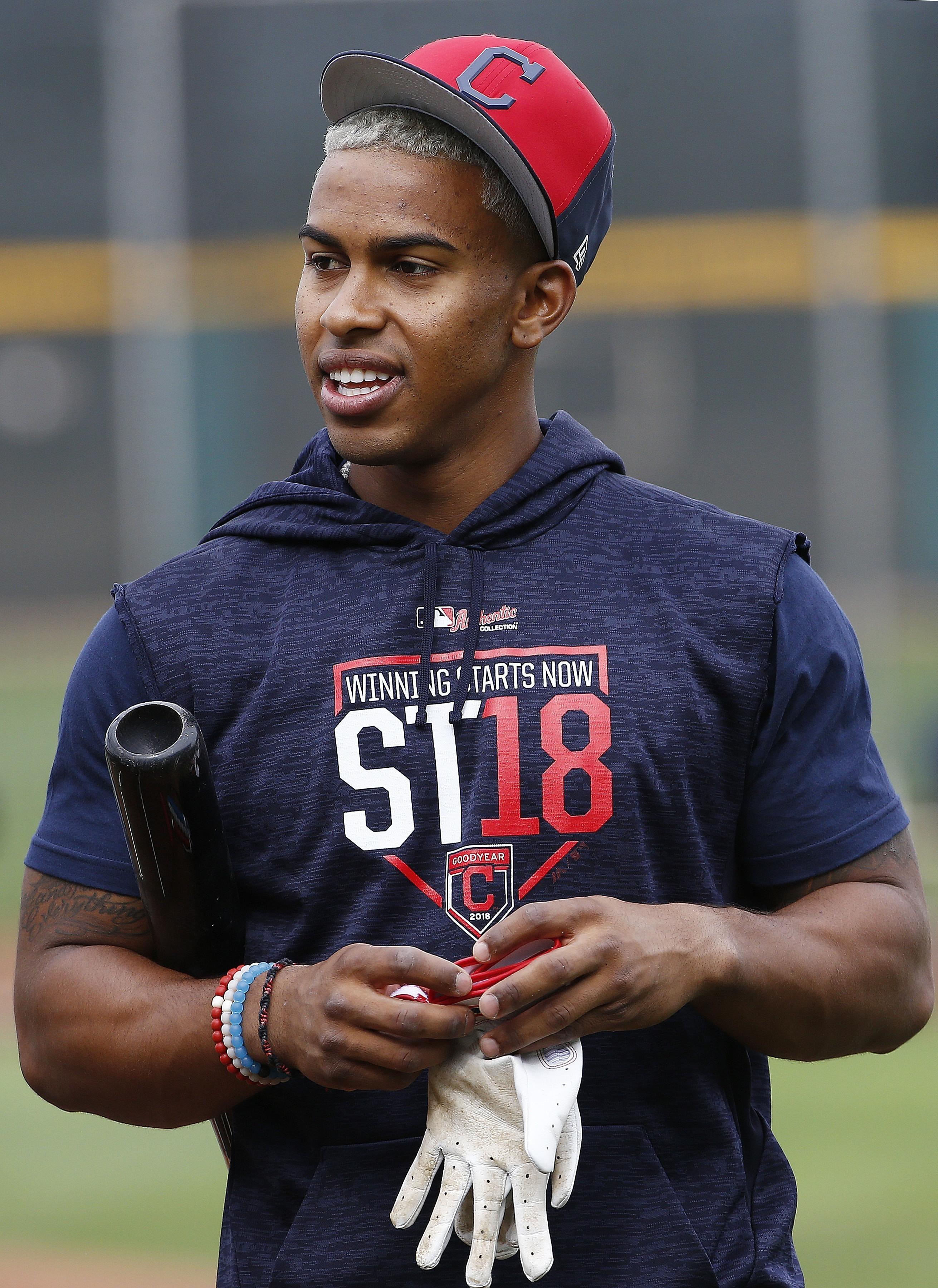Indians' Francisco Lindor: new hair color, old pain from playoff loss