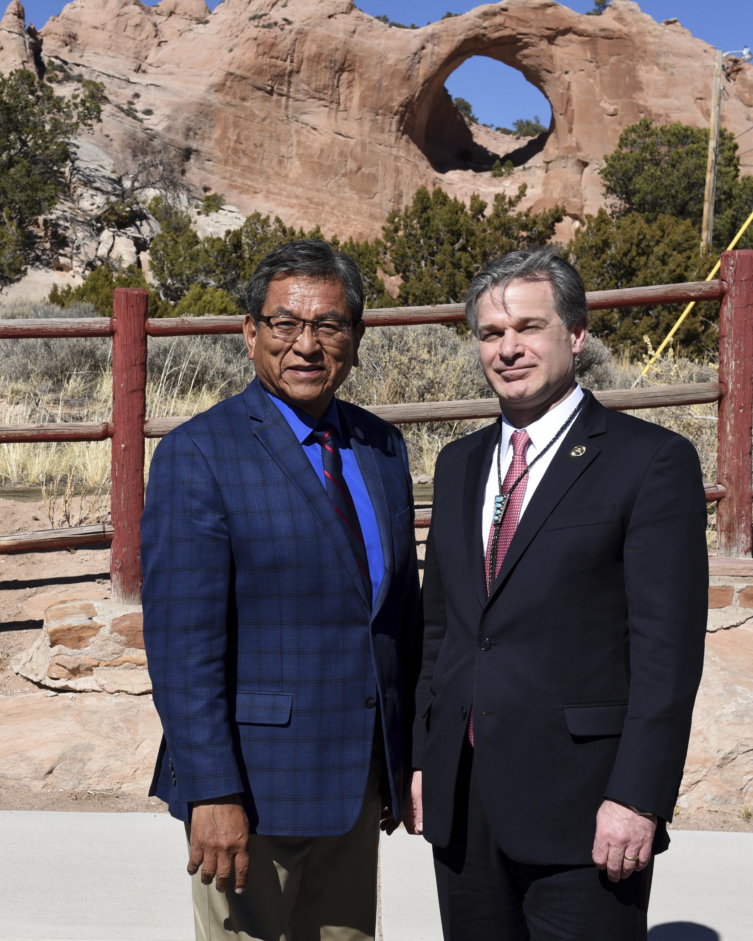 FBI Director Makes Historic Visit To Navajo Nation | The Spokesman-Review