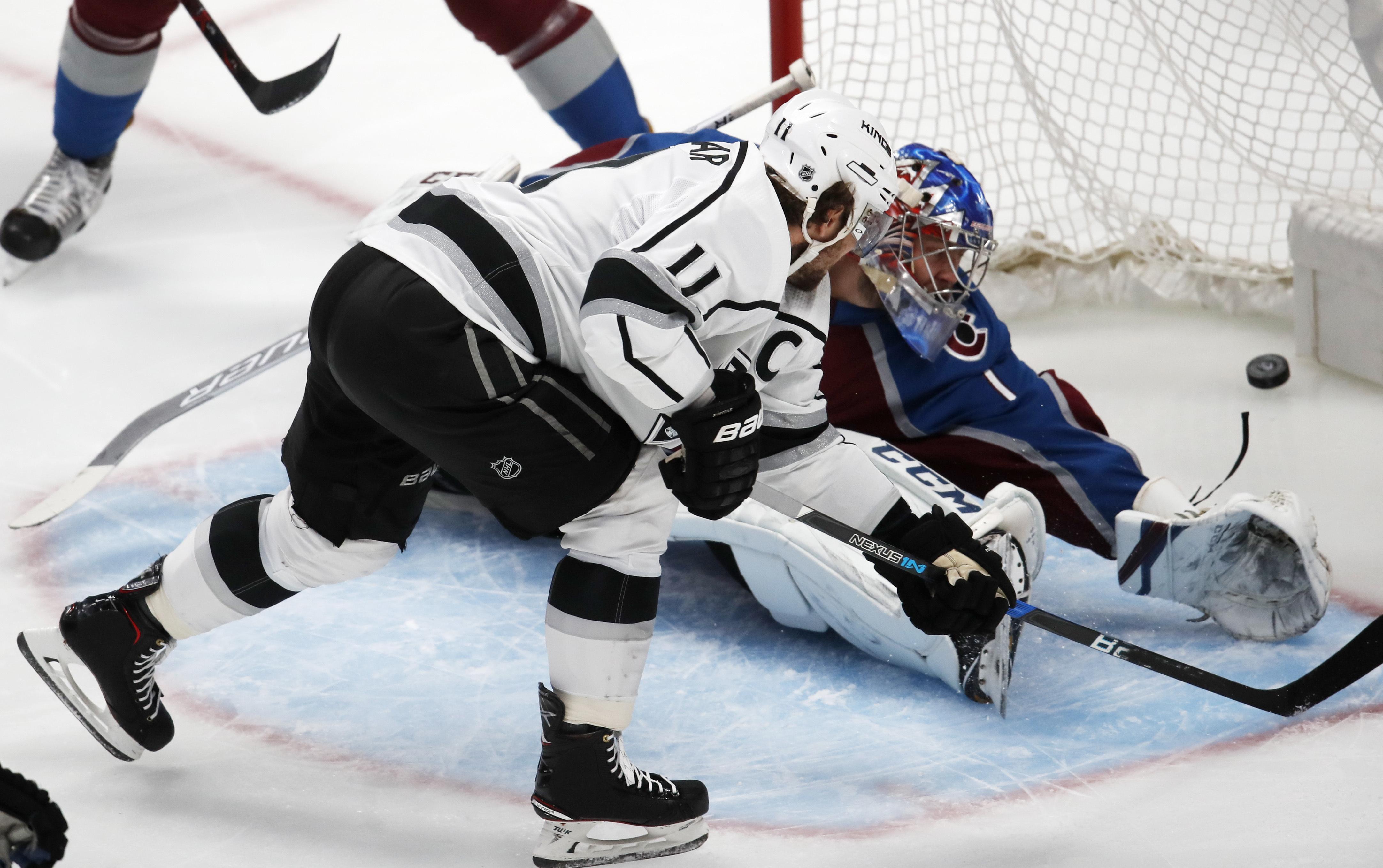 NHL Capsules Anze Kopitar scores 4 goals, Kings beat Avalanche 71