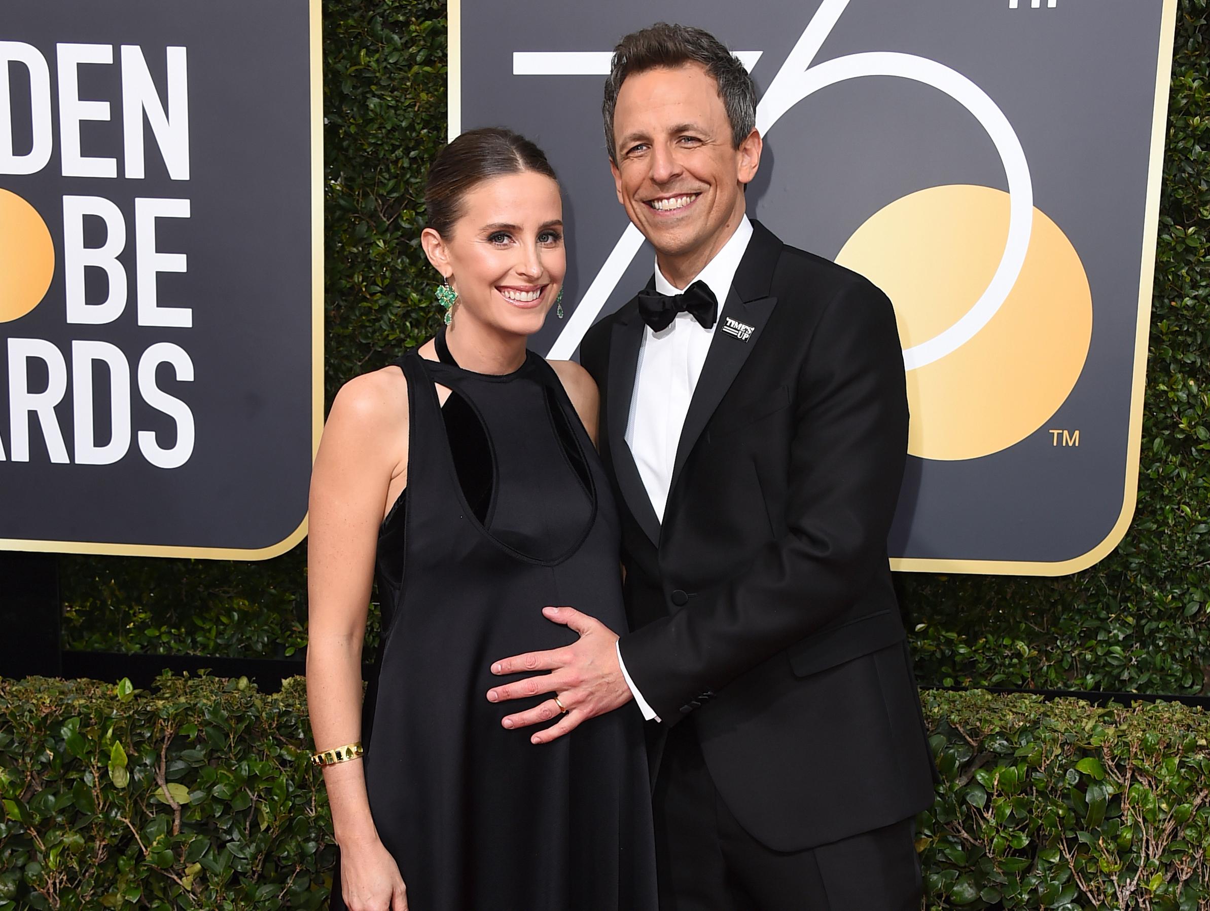 Seth Meyers Wife Gives Birth In Lobby Of Their Building - 