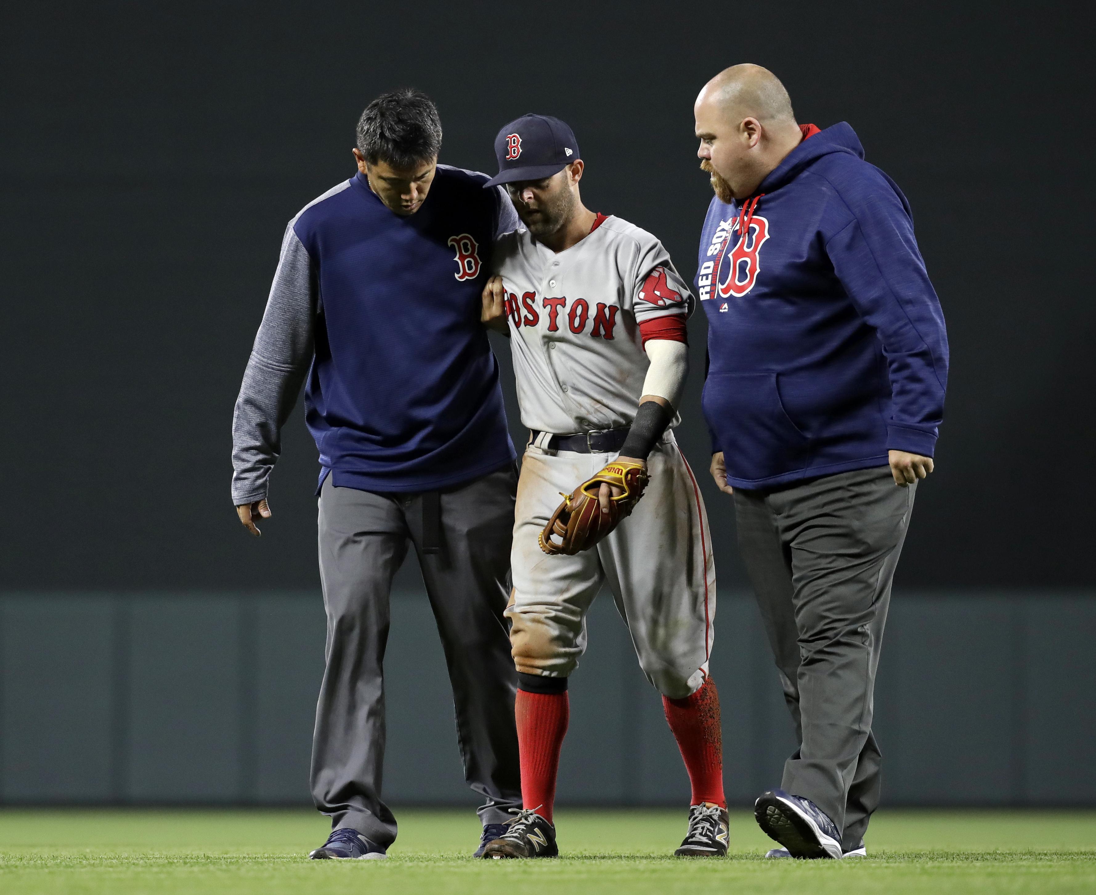 2B Dustin Pedroia returns from bad knee, rejoins Red Sox on Friday