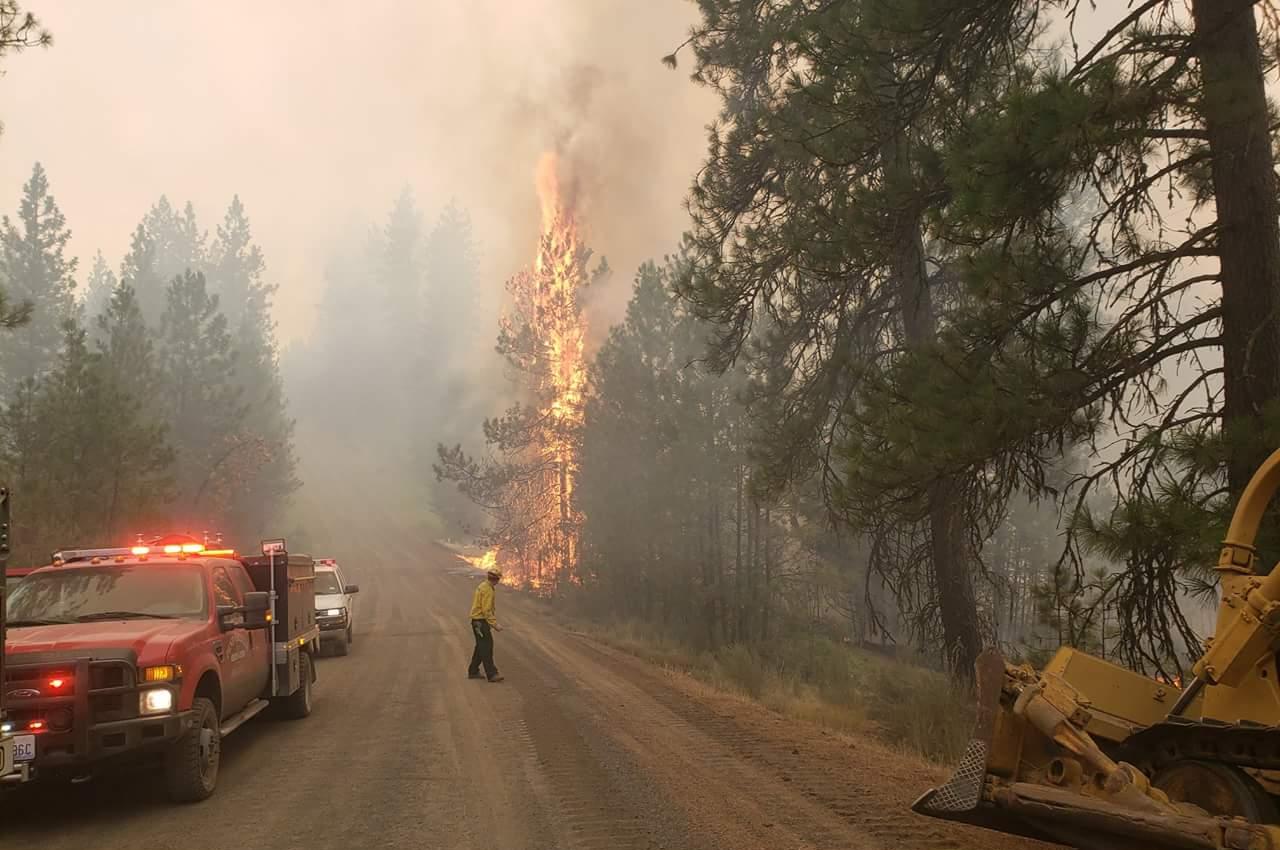 Crews battle fire in eastern Washington, Idaho The SpokesmanReview