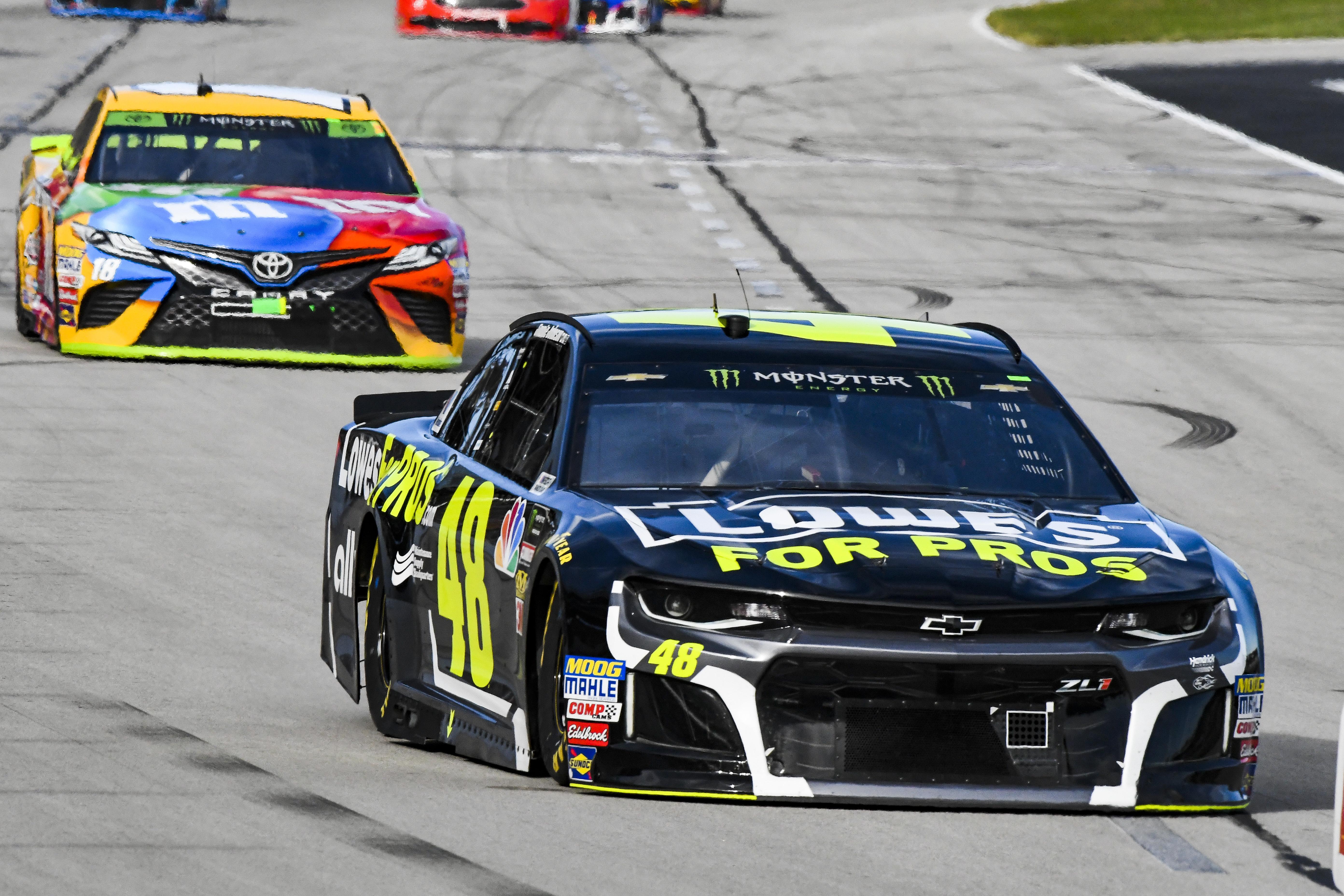 Commentary: Wrong call on Jimmie Johnson on NASCAR’s bad day in Texas